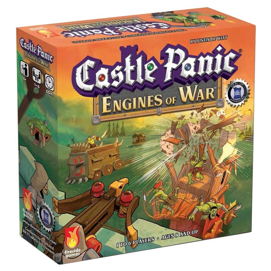 Castle Panic 2E Board Game: Engines of War Fireside Games FSD1019