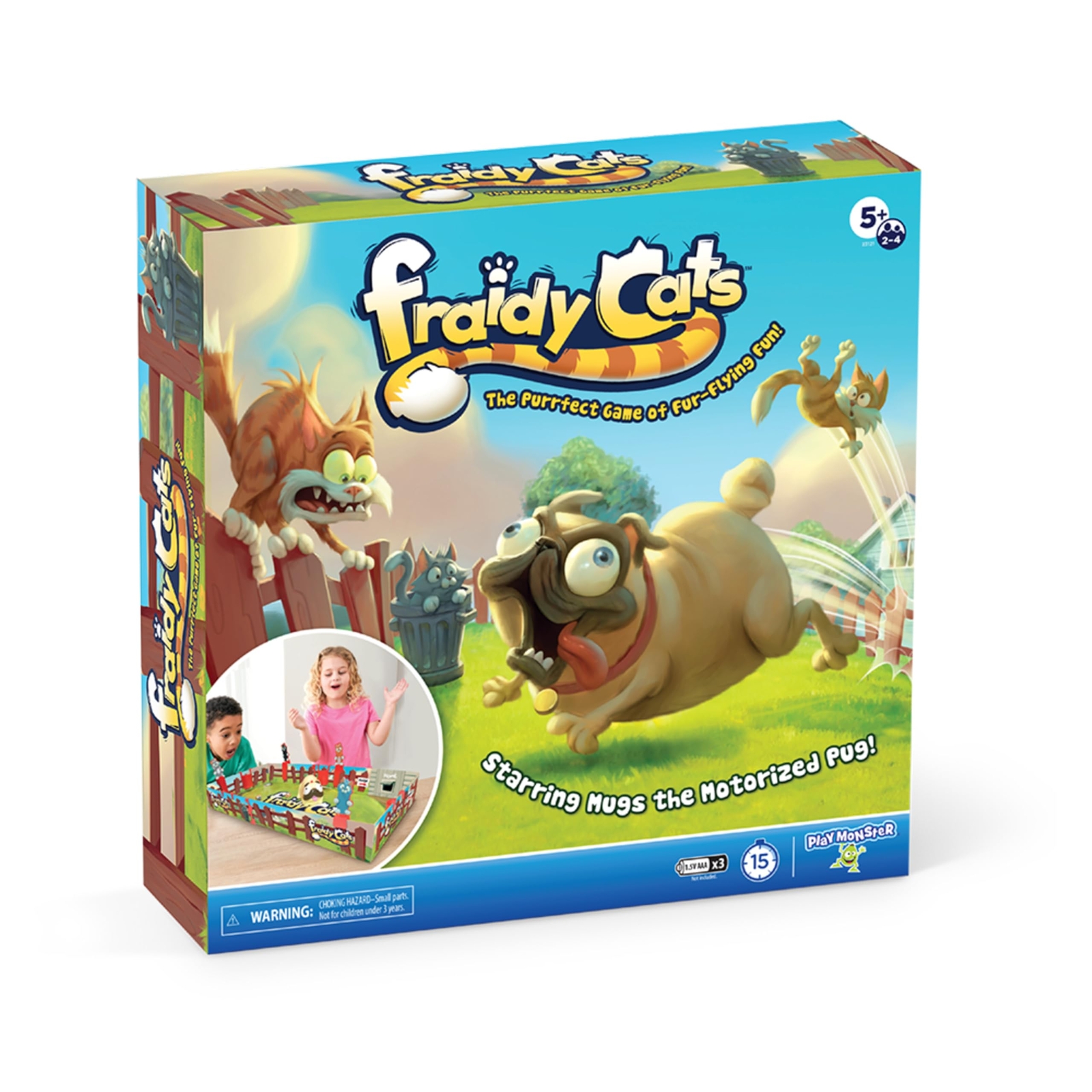 Fraidy Cats Interactive Board Games Kid Family Game Night Preschool Multi-Player