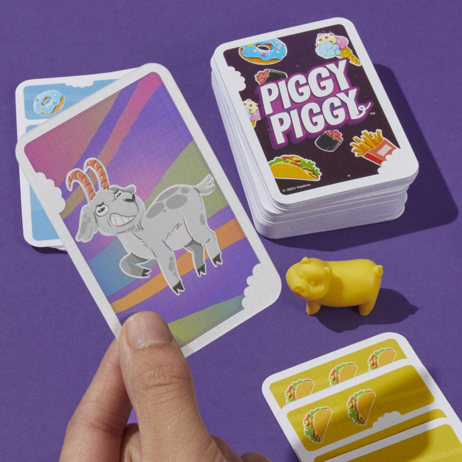 Piggy Piggy Card Game Fun Family Game for Kids Ages 7 and Up 2 to 6 Players
