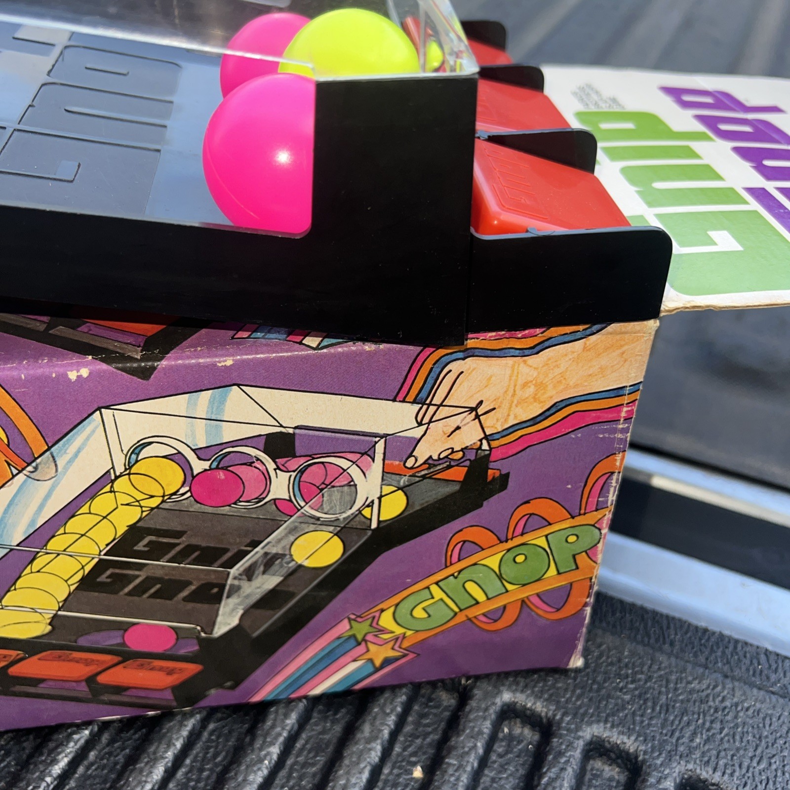 Gnip Gnop Parker Bros Game Complete with Box w/ All 6 Balls – 1971 READ!