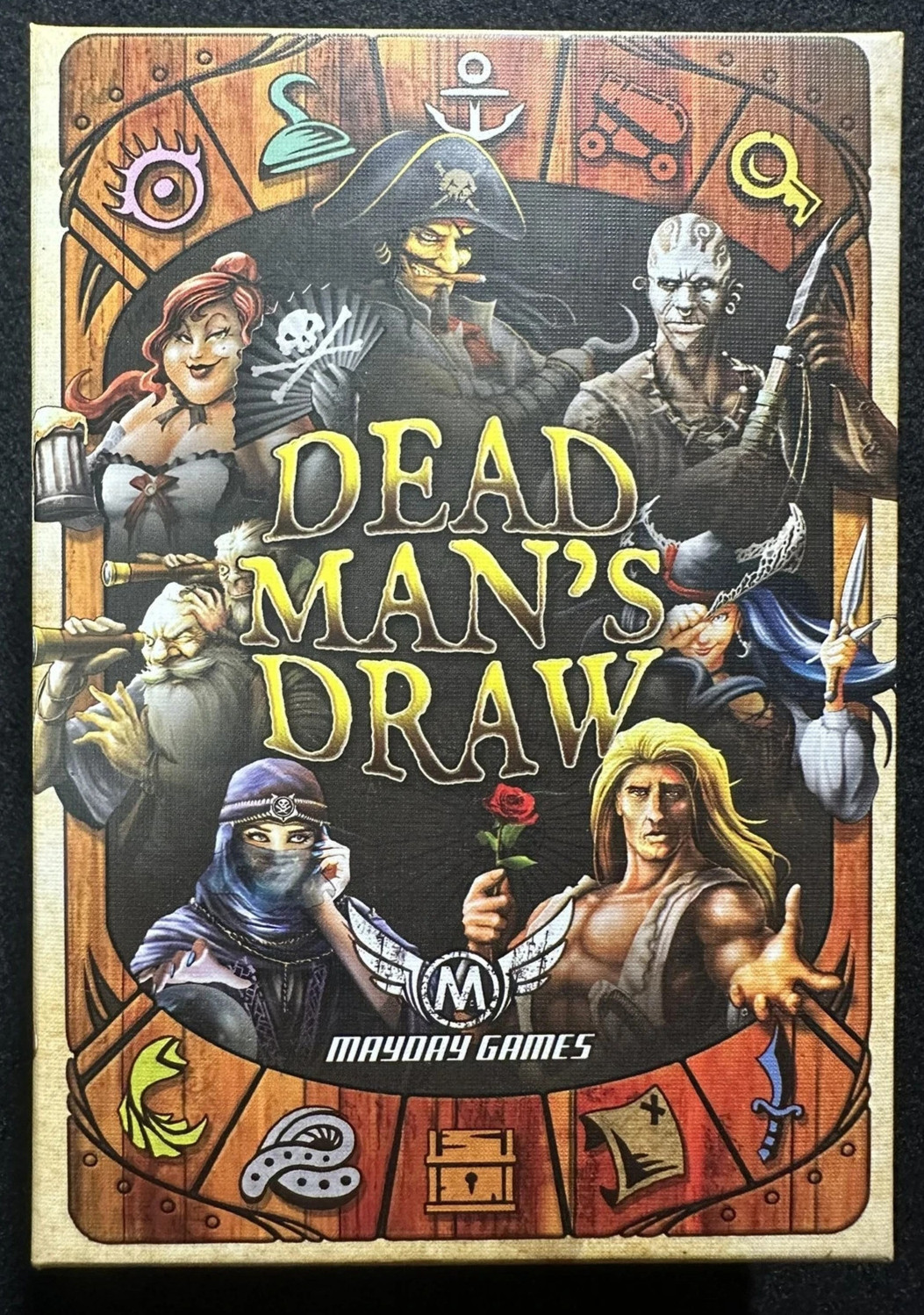 Mayday Games Dead Man’s Draw (2-4 Player Press Your Luck Filler Game)