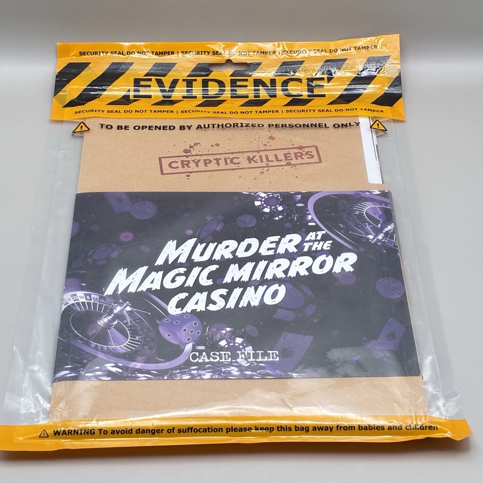 Cryptic Killers Murder At The Magic Mirror Casino 2022 UK Mystery Game SEALED
