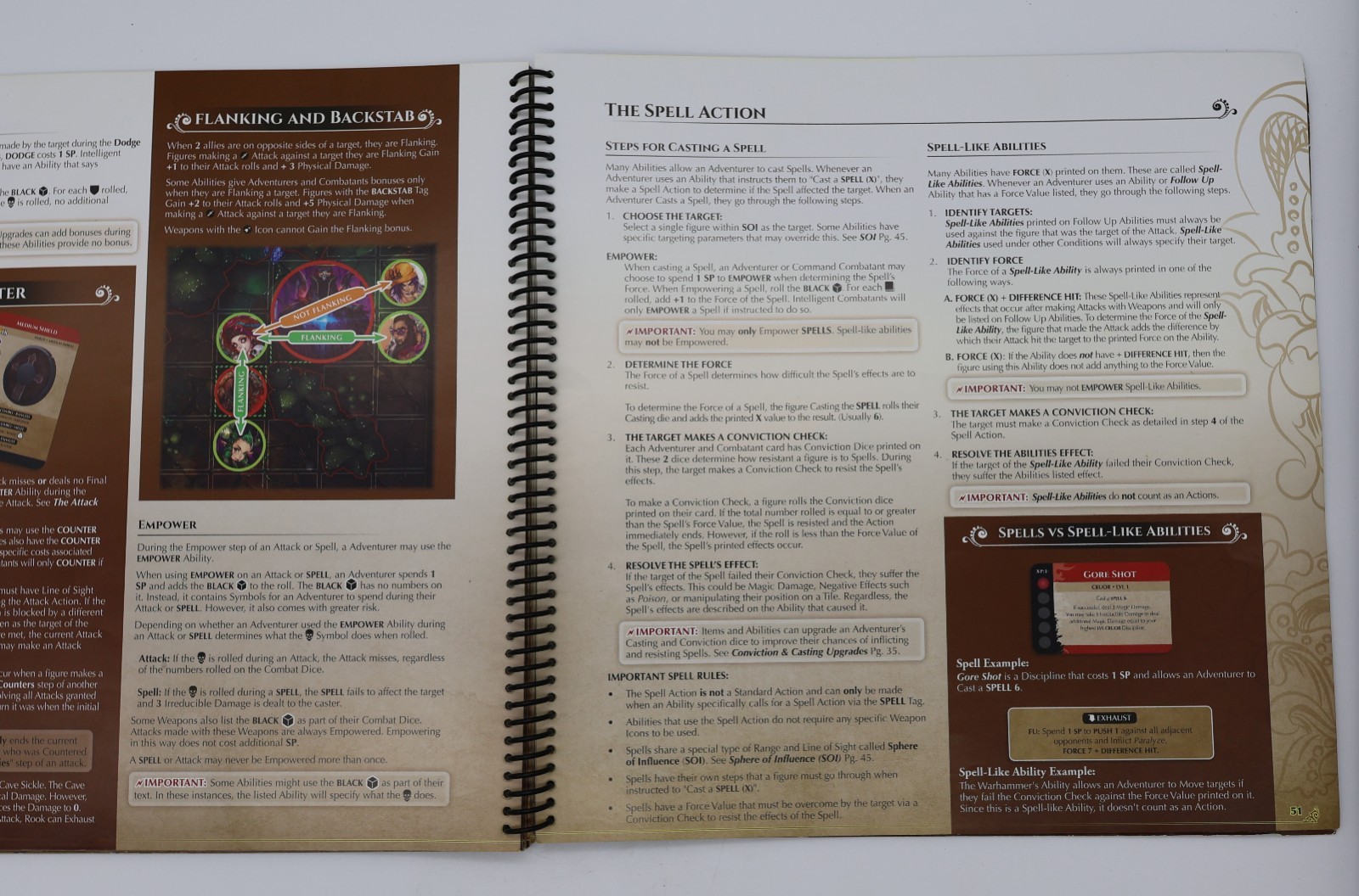 Middara Rulebook Only Replacement Board Game Parts Rule Book