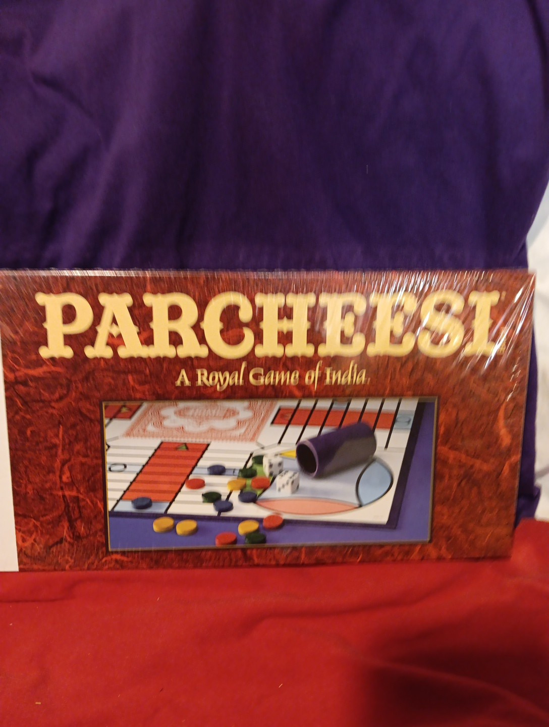 NEW SEALED 1989 Parcheesi Board Game A Royal Game Of India Fast Shipping
