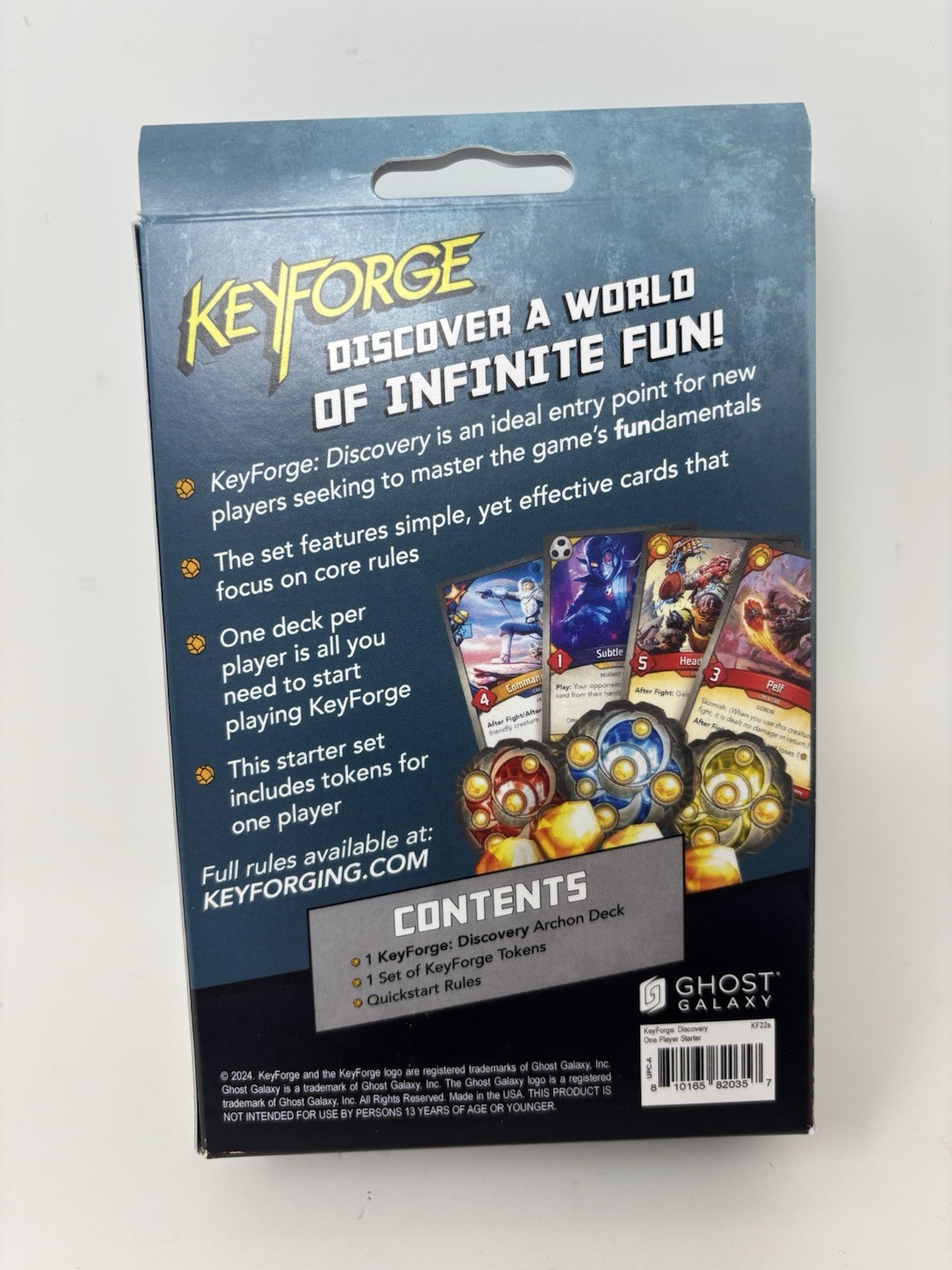 KeyForge: Discovery 1-Player Starter Archon Deck New