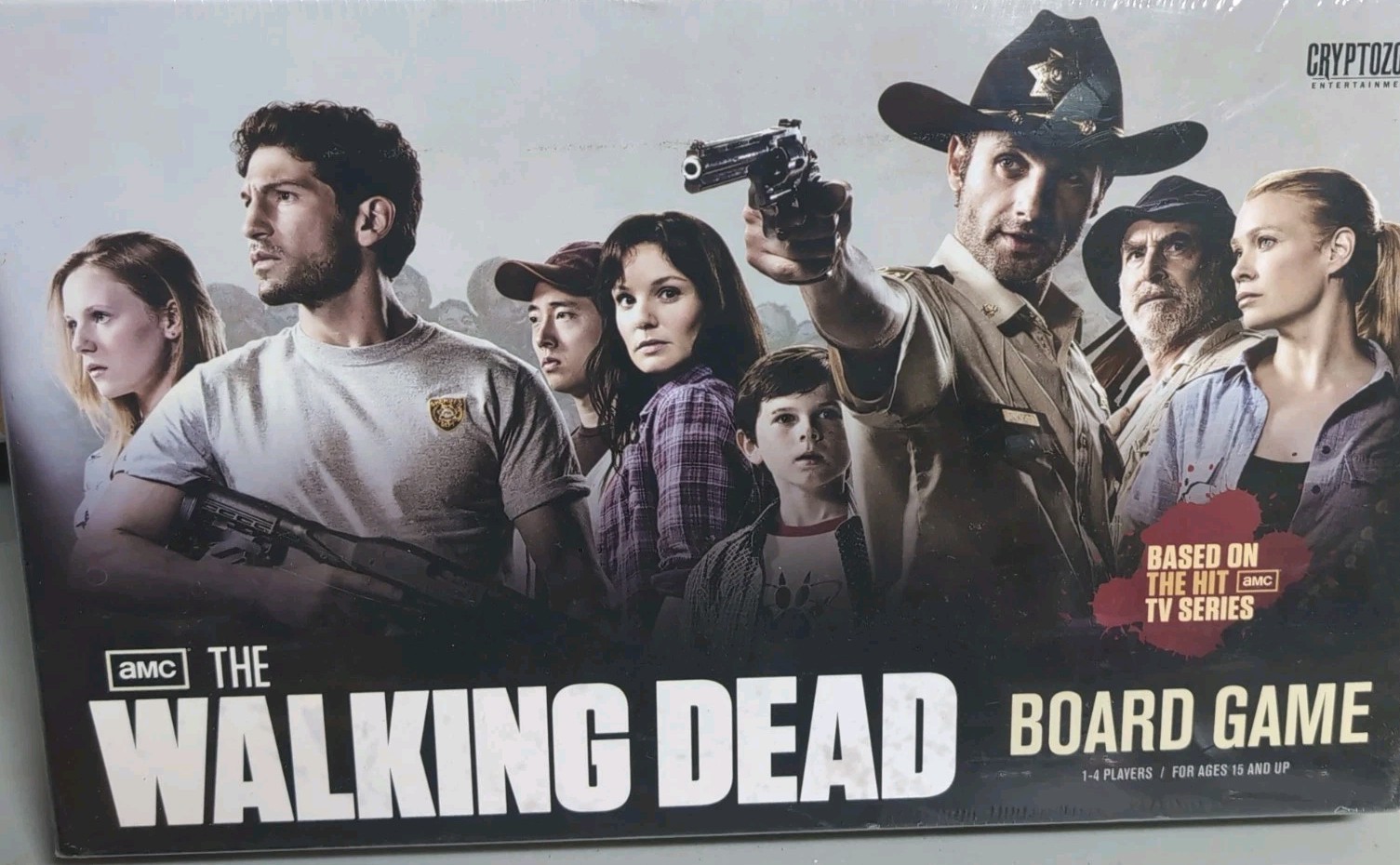 The Walking Dead Cryptozoic Board Game 1-4 Players Ages 15+ 2011 – Complete