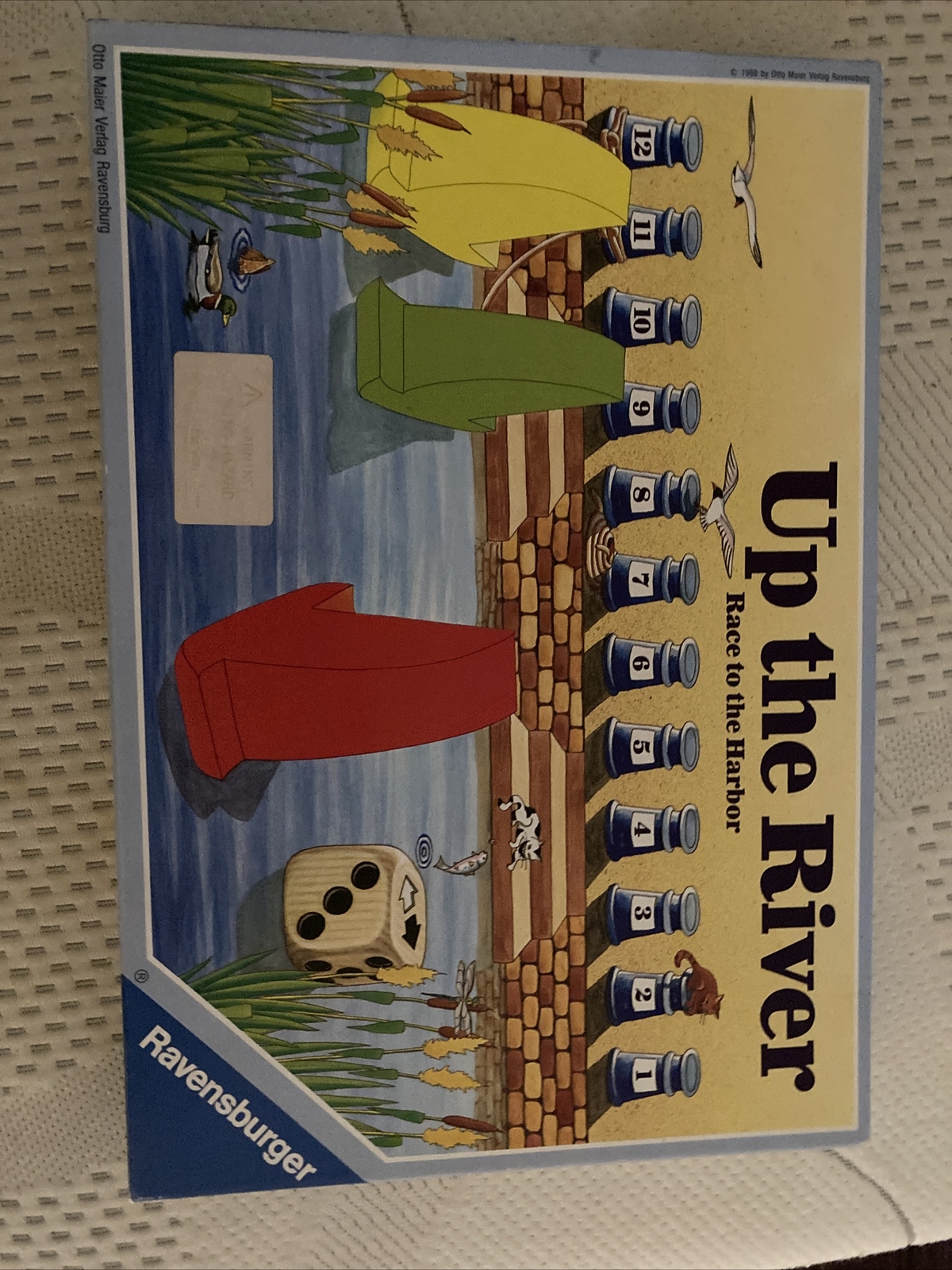 Vintage 1988 Up The River Race To The Harbor Age 6-Adult