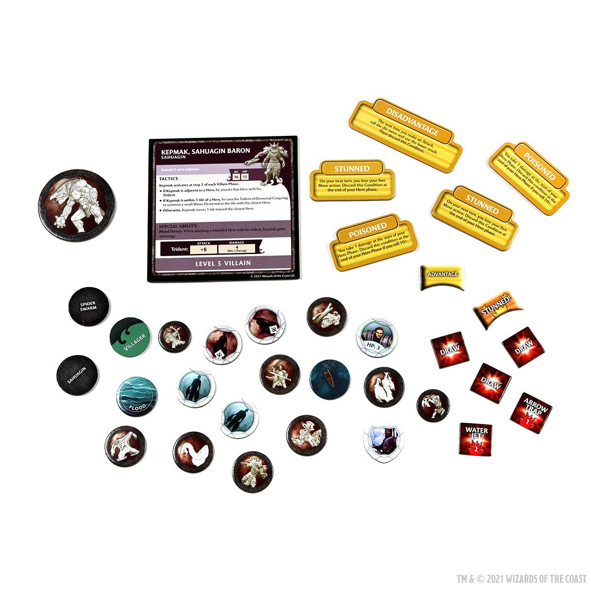 D&D Ghosts of Saltmarsh Adventure System Board Game Expansion | Standard Edition
