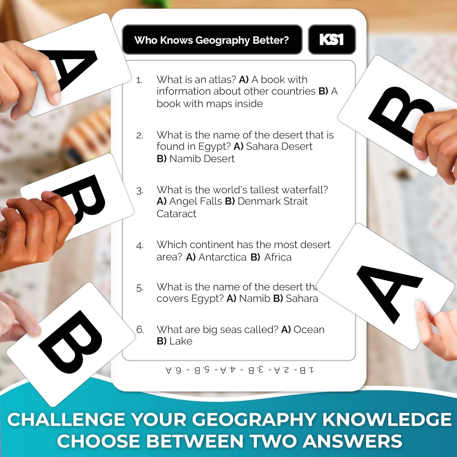 Interactive Geography Trivia for Kids 8-12: 500+ Family Game Night Questions