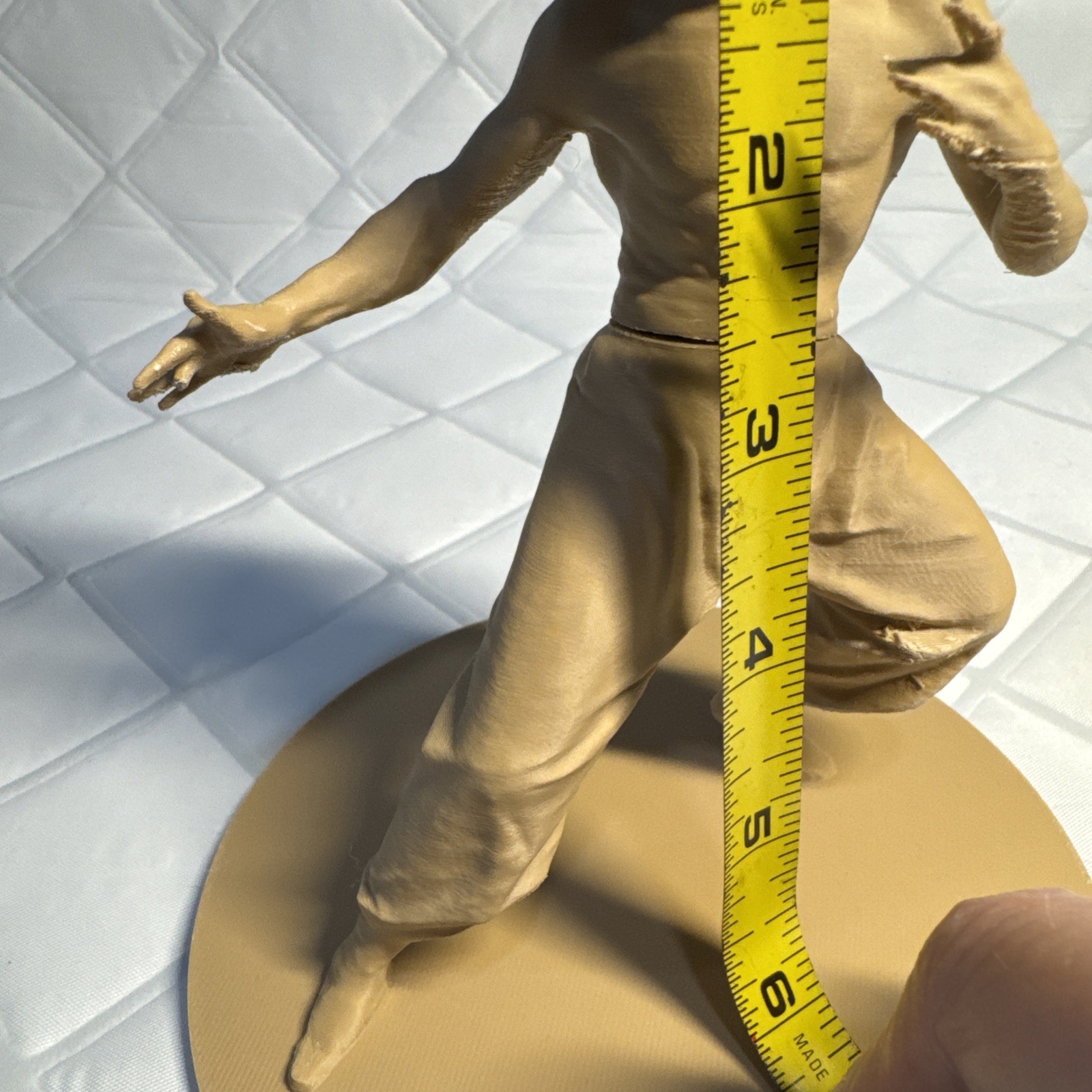 Bruce Lee Expansion: Bruce Lee Miniature Flawed 3D Rough Print Unpainted