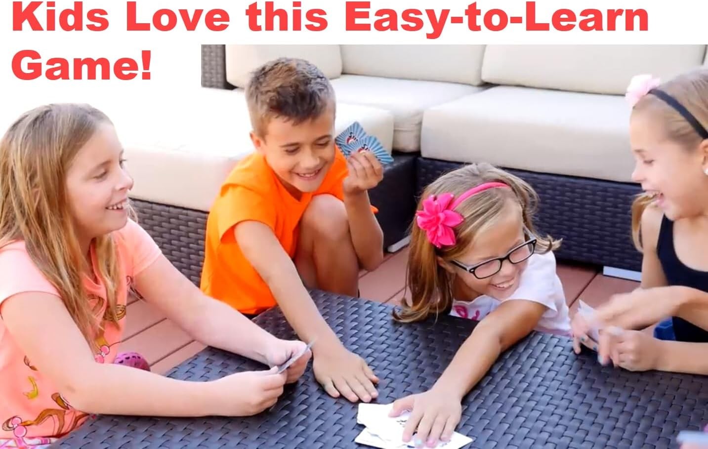 Smack it Kids Card Game Fun and Easy to Learn Easter Basket Stuffer or Birthday
