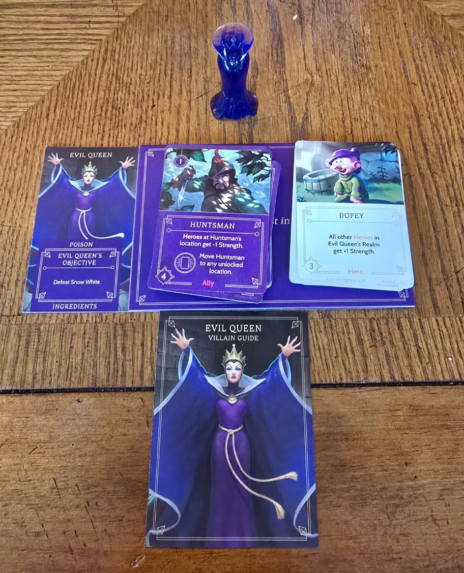 Disney Villainous Board Game: Wicked to the Core by Ravensburger. Great Shape!
