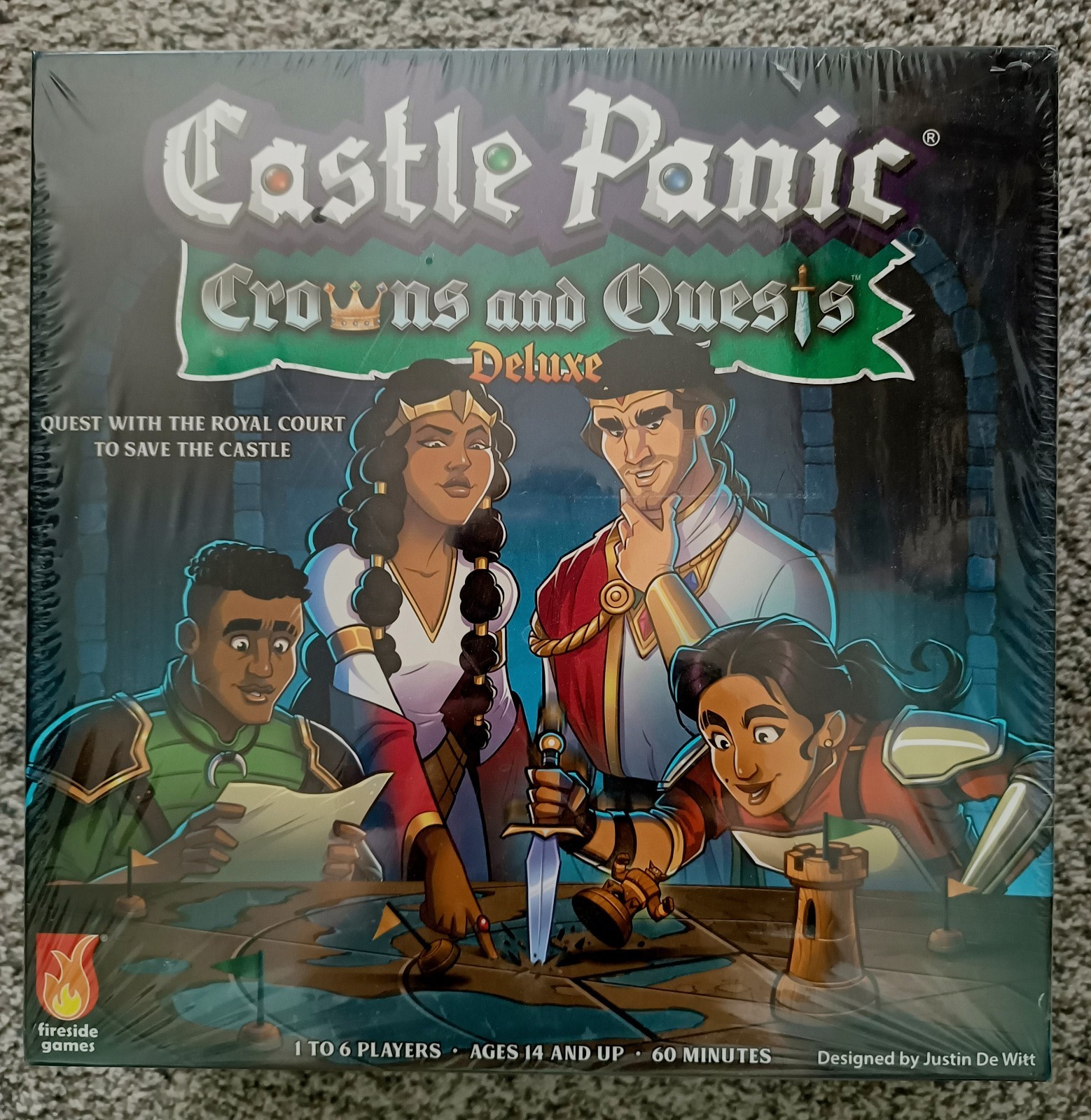 Castle Panic Crowns and Quests Deluxe Edition • New in Shrink • Fireside Games