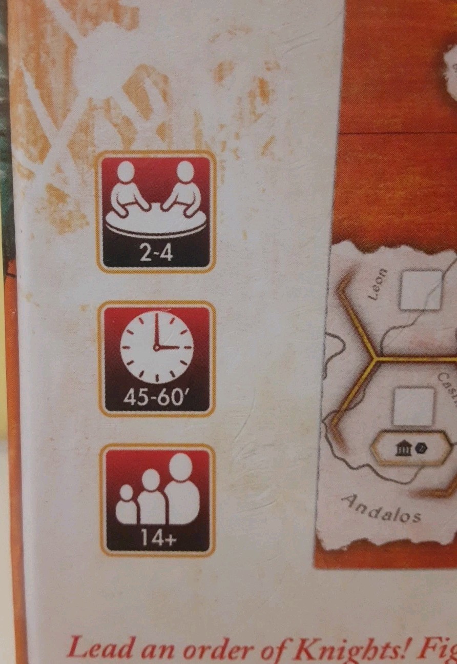 shrink CRUSADERS THY WILL BE DONE Board Game Renegade Studios English