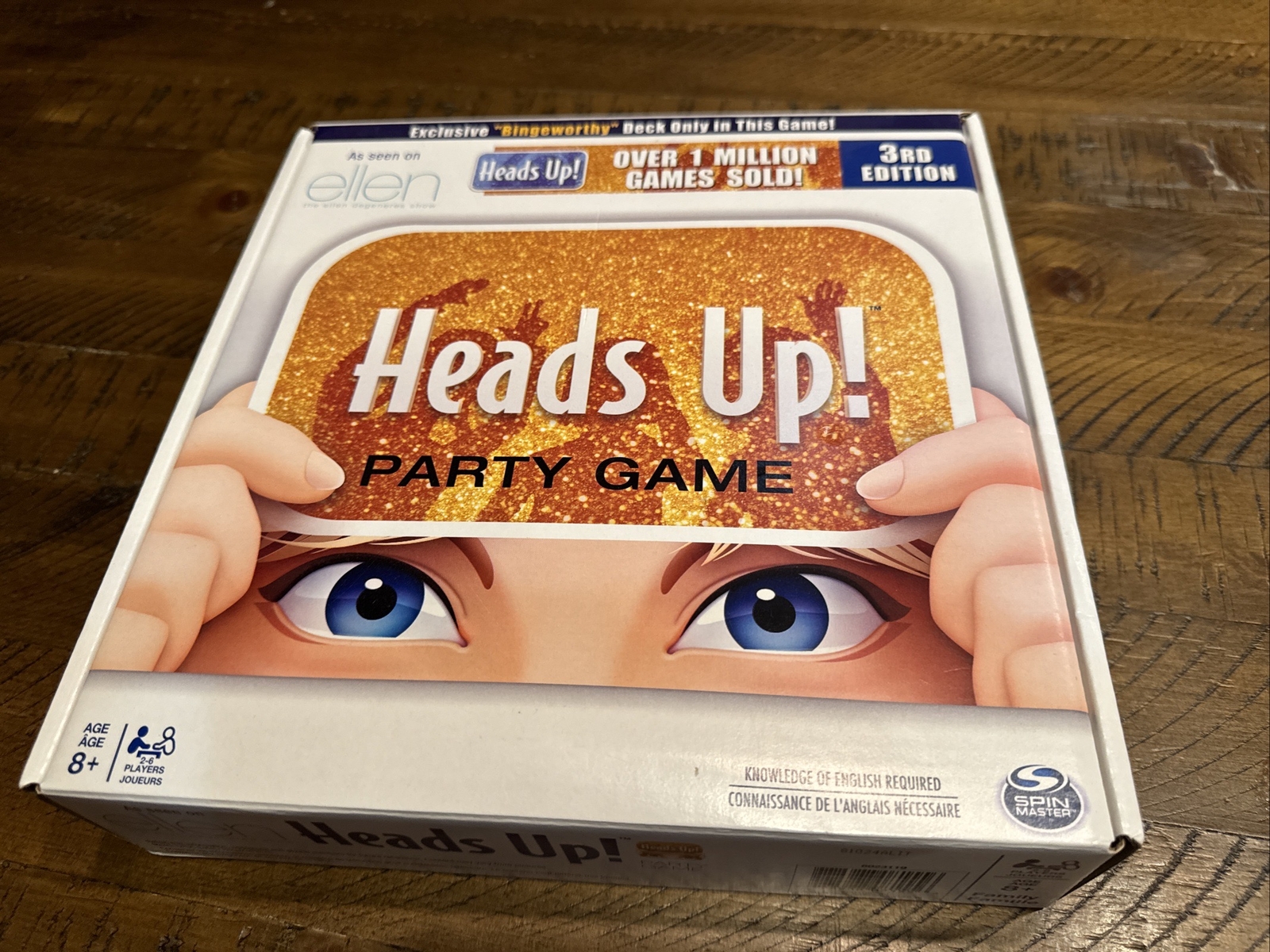 Spin Master Heads Up! Party Game Trivia 3rd Edition Family Fun