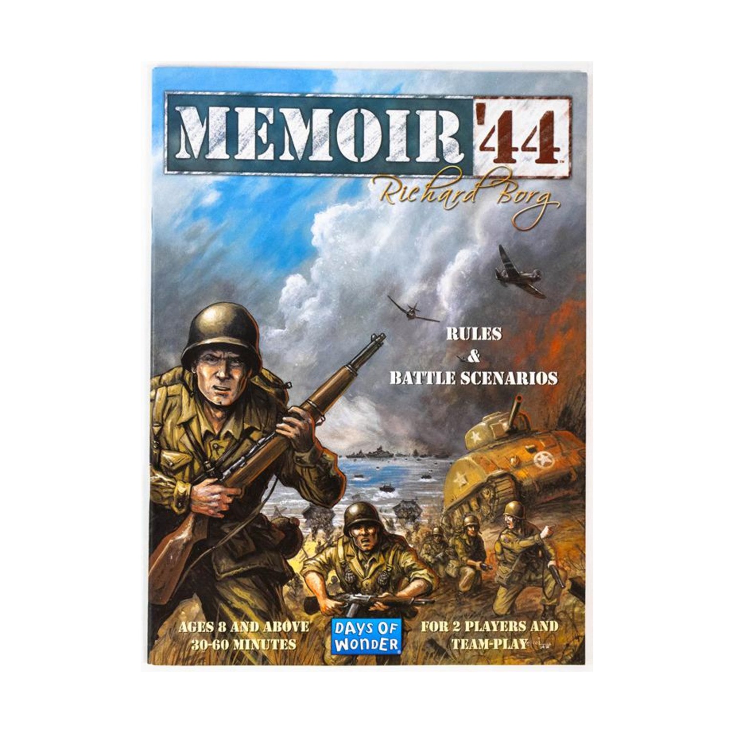 Days of Wonder Memoir ’44 Memoir ’44 (2nd) – Rules Only! NM