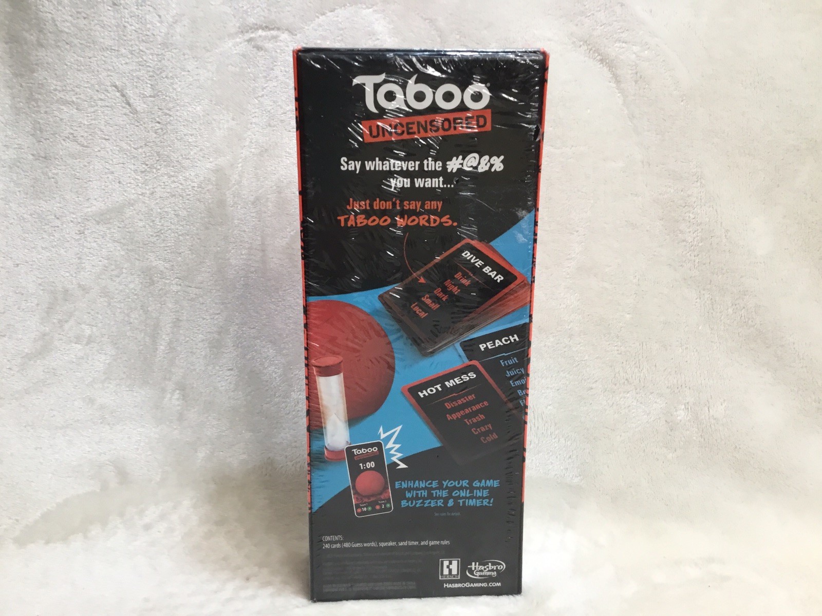 Taboo Uncensored – Hasbro – The Game of Unspeakable – Factory Sealed