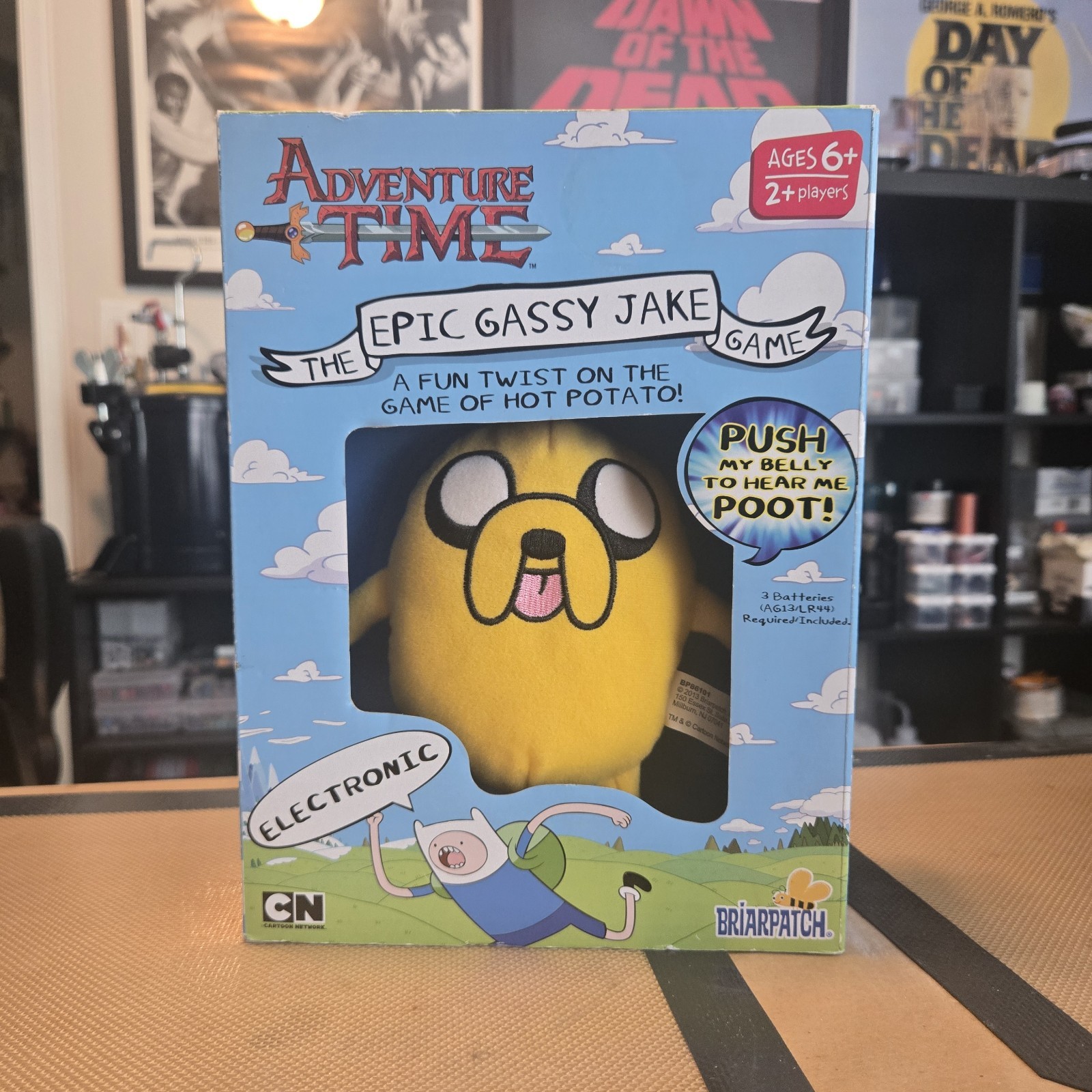 New Adventure Time The Epic Gassy Jake Game Electronic Plush