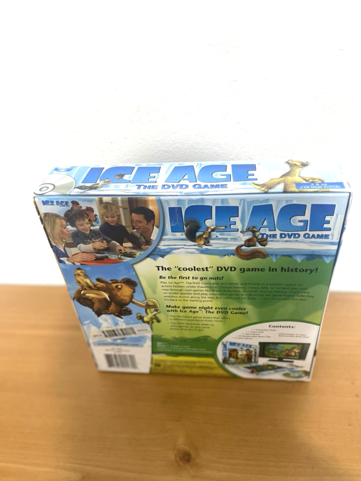 Screenlife Ice Age: The DVD Game Board Game with Clips from All 3 Movies