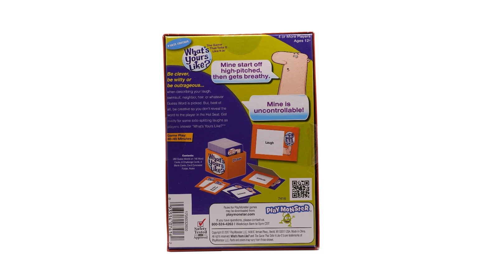 Board Game Whats Yours Like Family Party Game by Patch Products