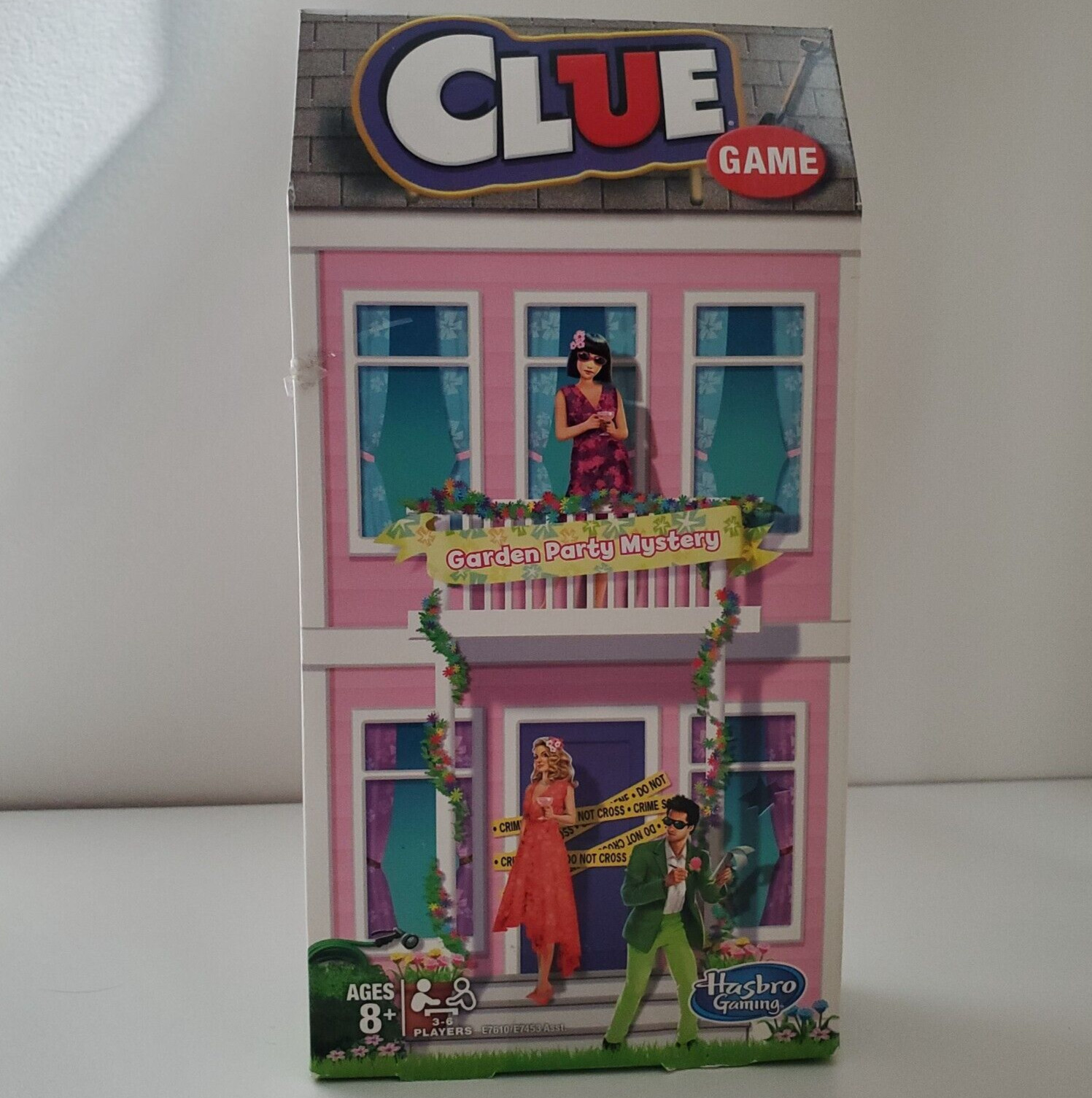 Clue Garden Party Mystery Game Hasbro COMPLETE Roses Flower Floral Theme