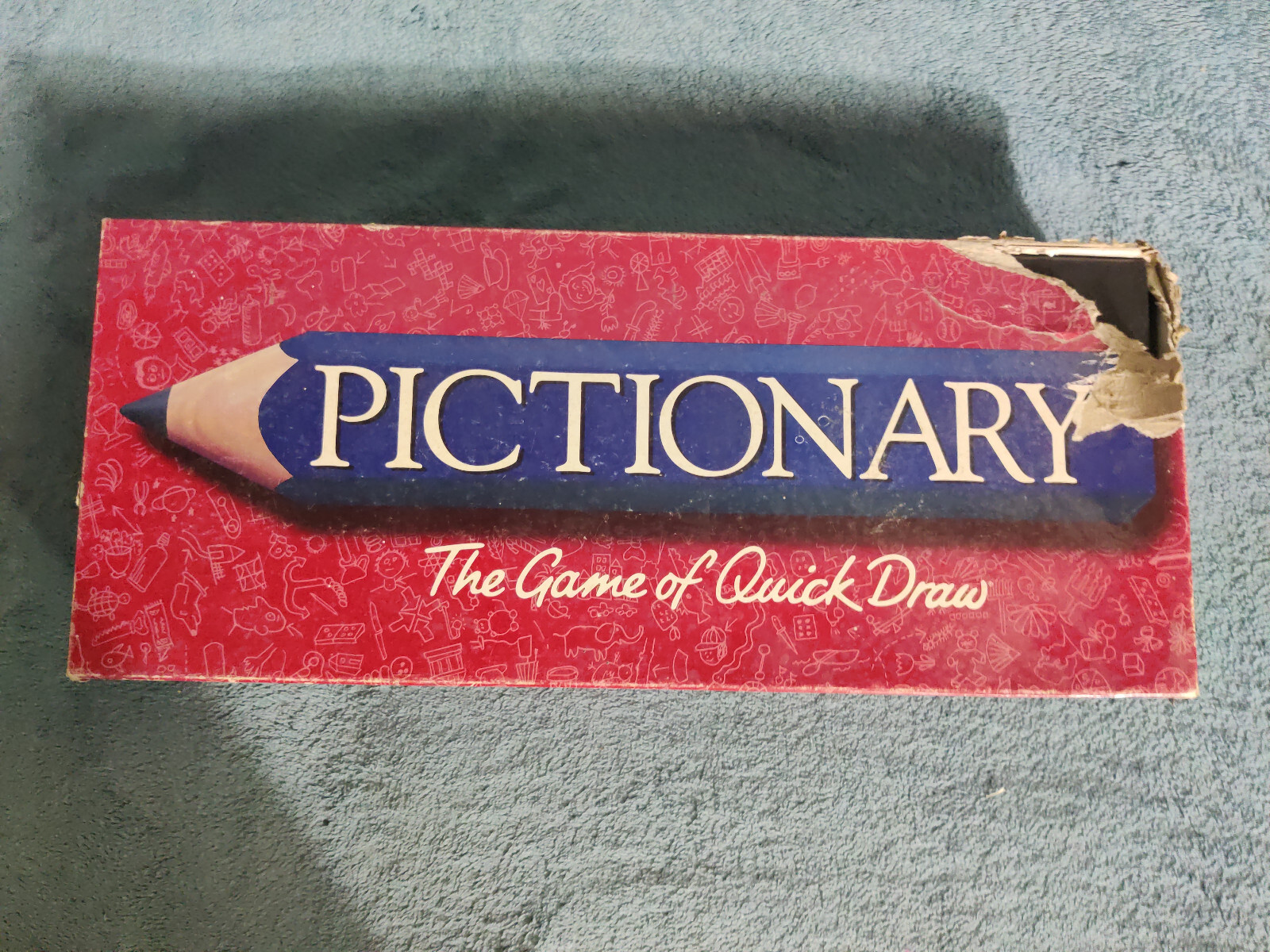 Vintage Pictionary 1993- 1997 Edition Incomplete Replacement