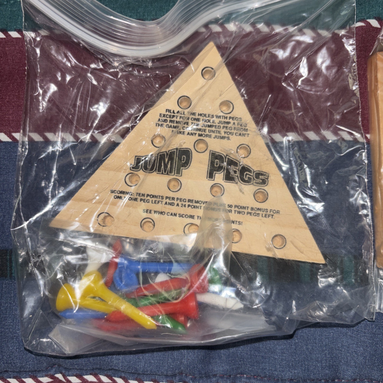 VINTAGE CHADWICK MILLER SET OF 7 PEG GAMES STILL IN BOX!!