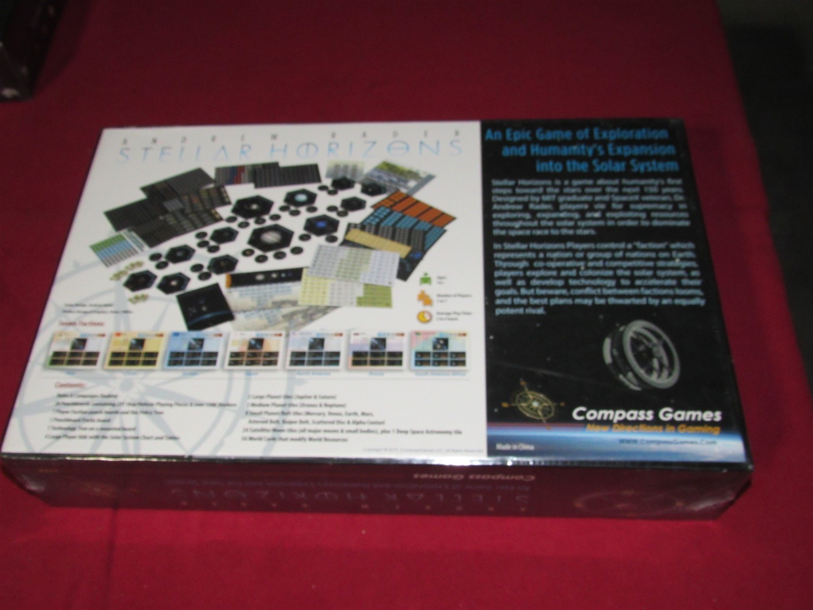 Compass Games: Stellar Horizons: Sealed