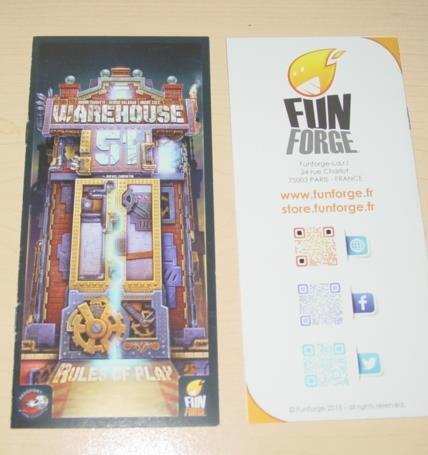 Fun Forge Games 2015 : WAREHOUSE 51 game – Own the Worlds Best Collectibles (EX)