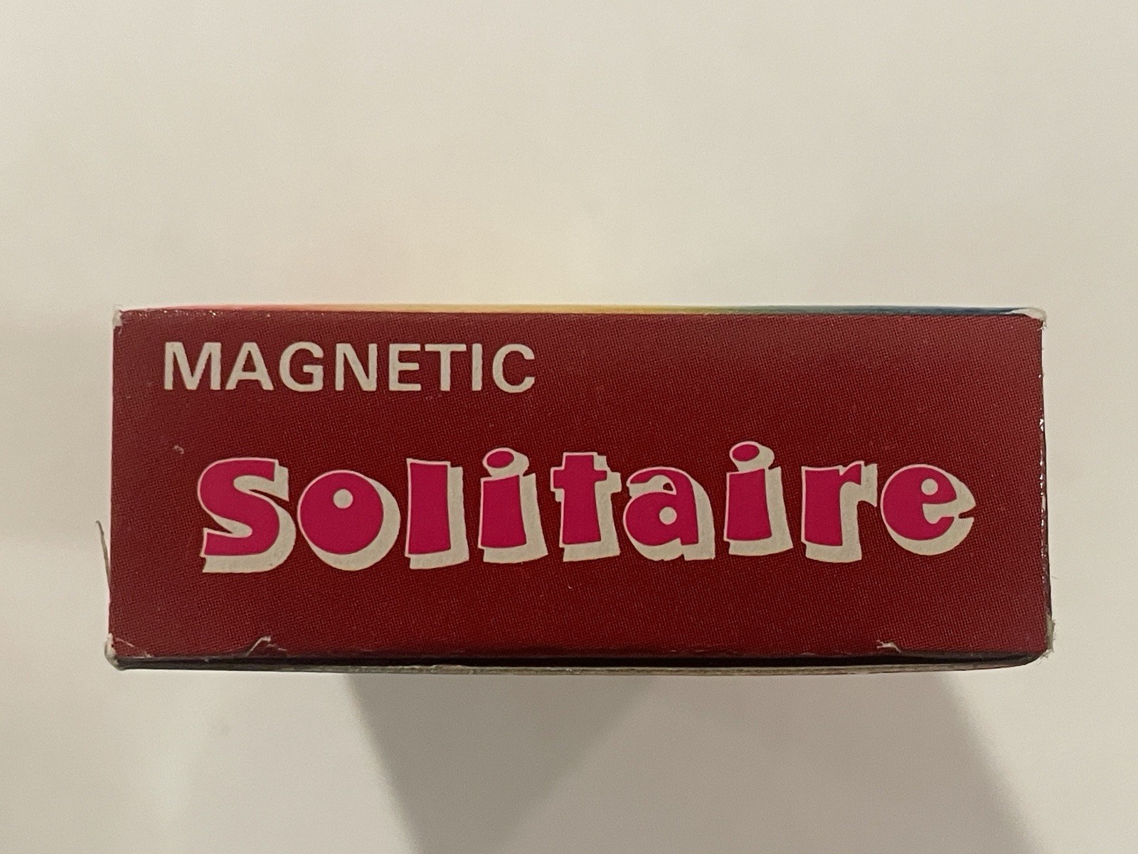 Vintage Mini Magnetic Travel Game Solitaire Theme Pocket Game