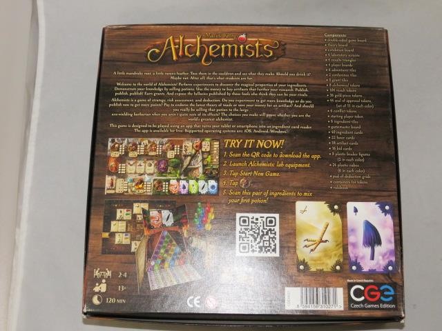 Czech Games Edition – Alchemists – Strategy & Deduction Board Game (EX)