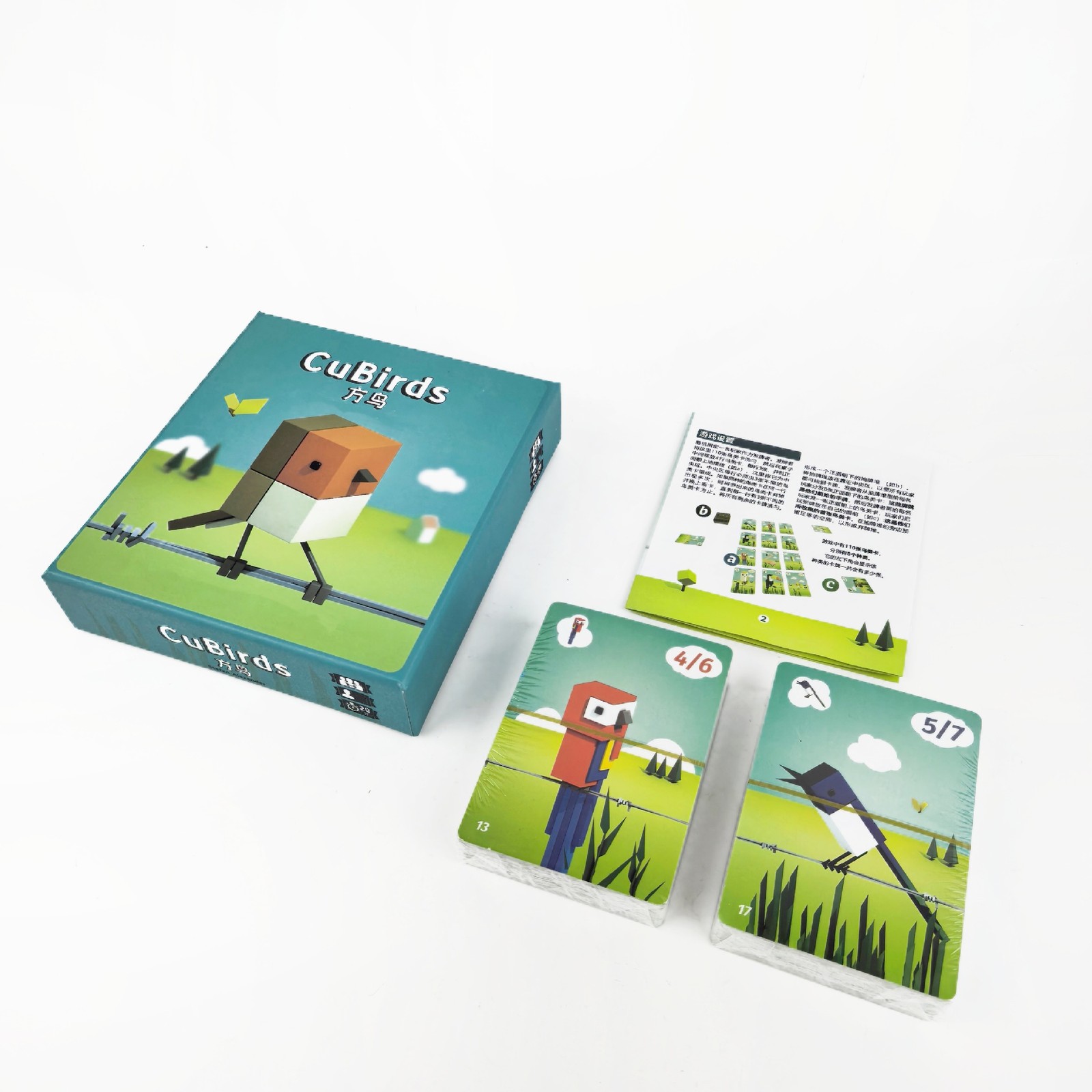 CuBirds Strategic Card Game 2-5 Players Family Board Game