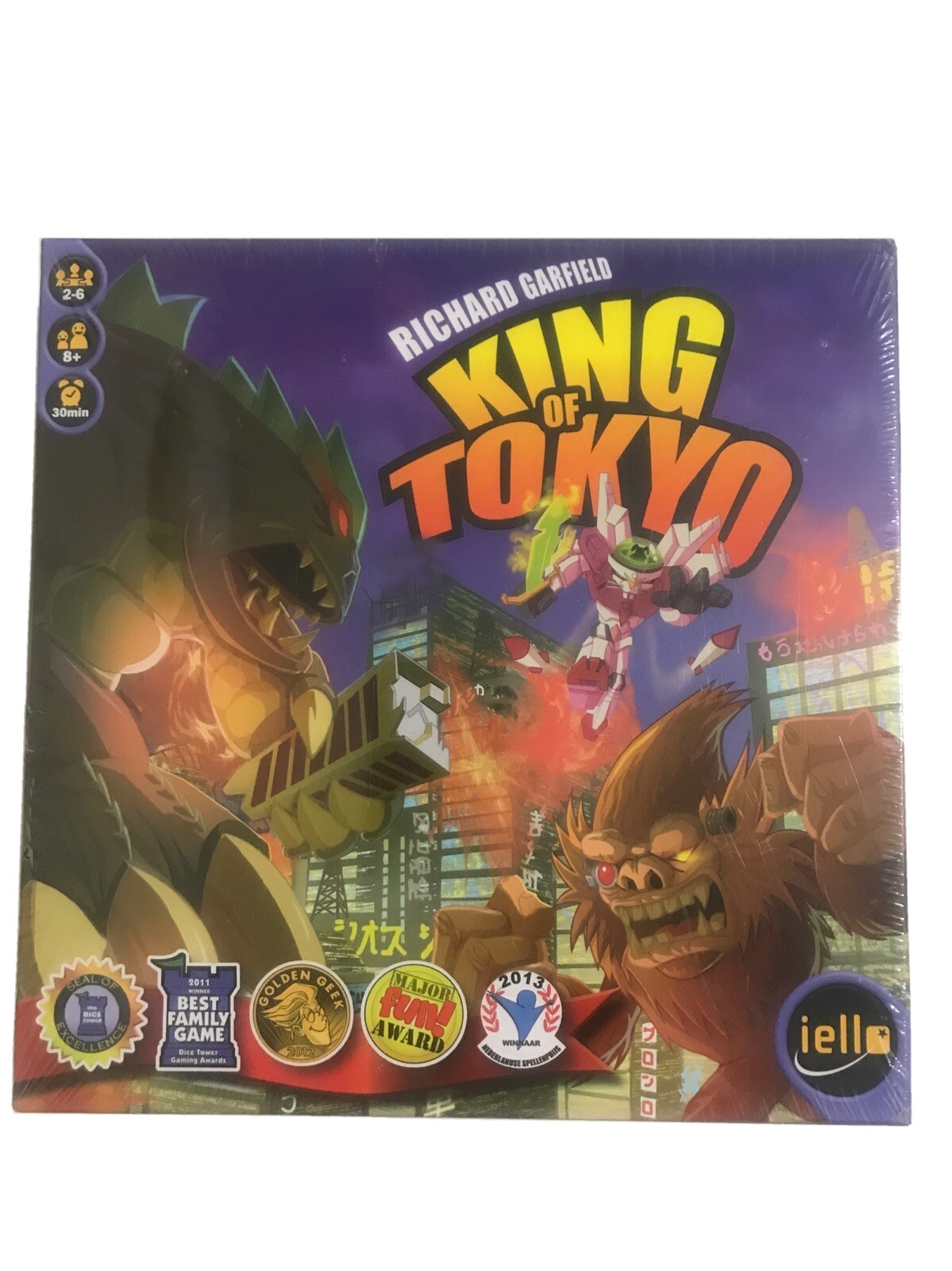 Richard Garfield King of Tokyo Board Game iello New SEALED