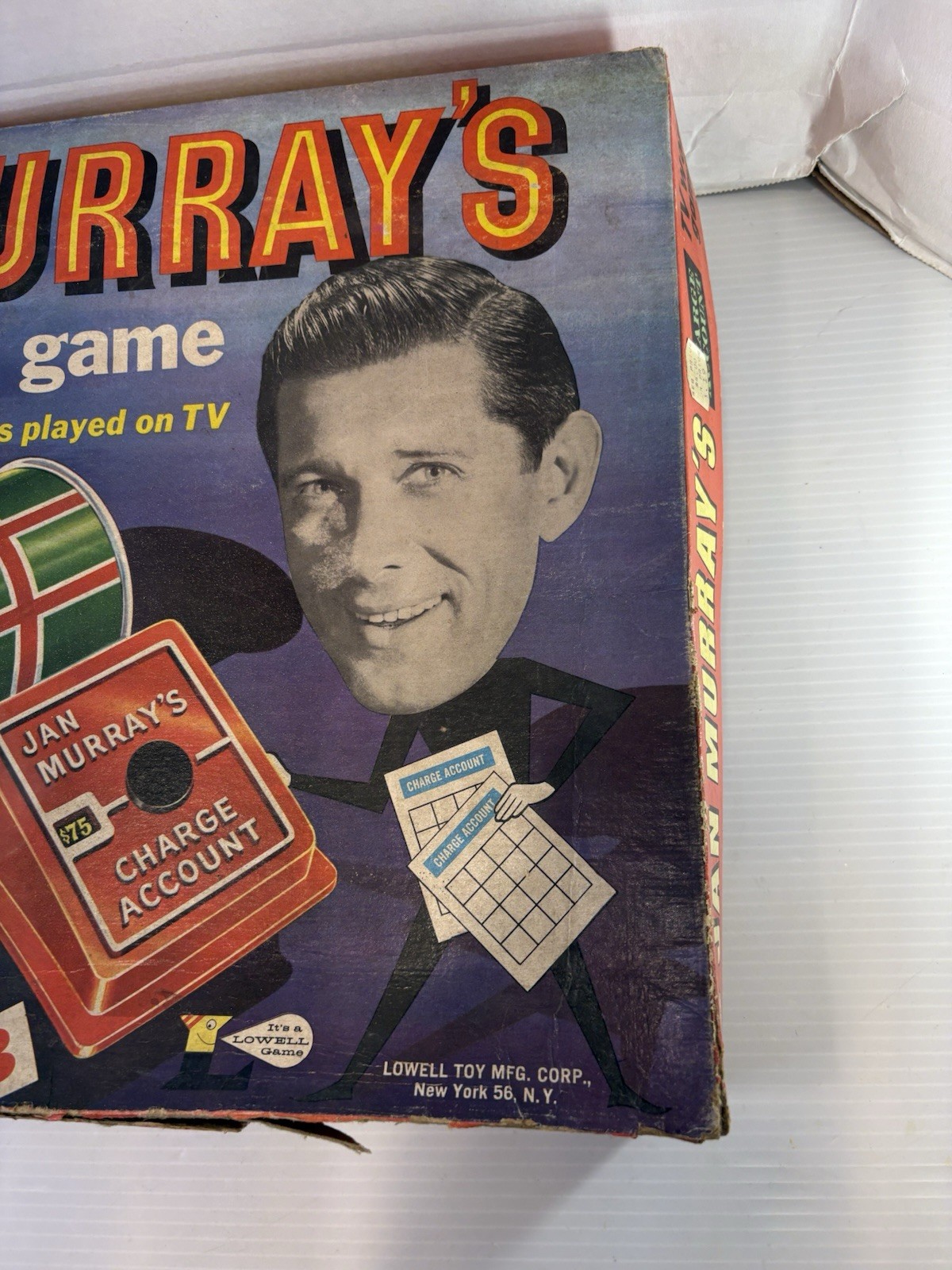 Vintage 60s Lowell Toy Jan Murray’s TV Word Game Board Game Complete