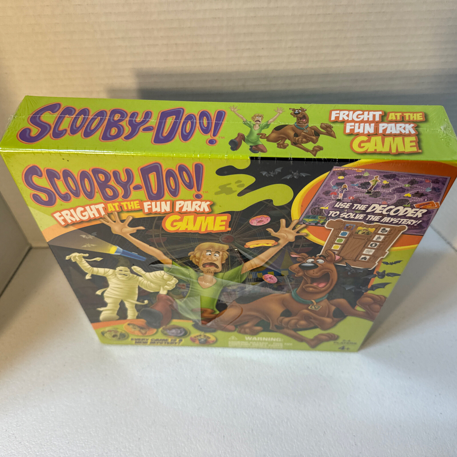 Scooby Doo Fright at the Fun Park Board Game New Sealed Buffalo Games