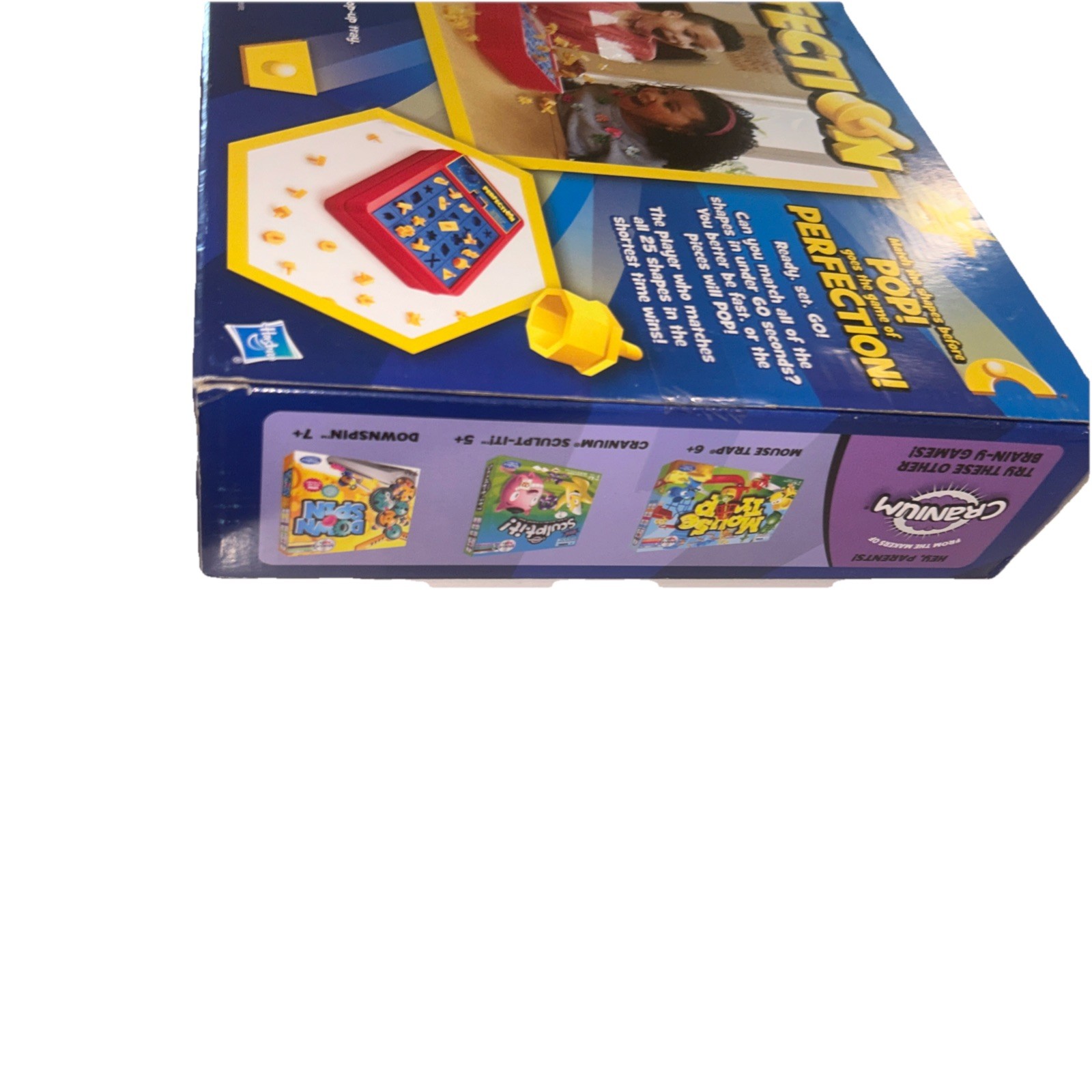 Perfection Board Game Hasbro Gaming for Preschoolers and Kids Ages 5 and Up NEW