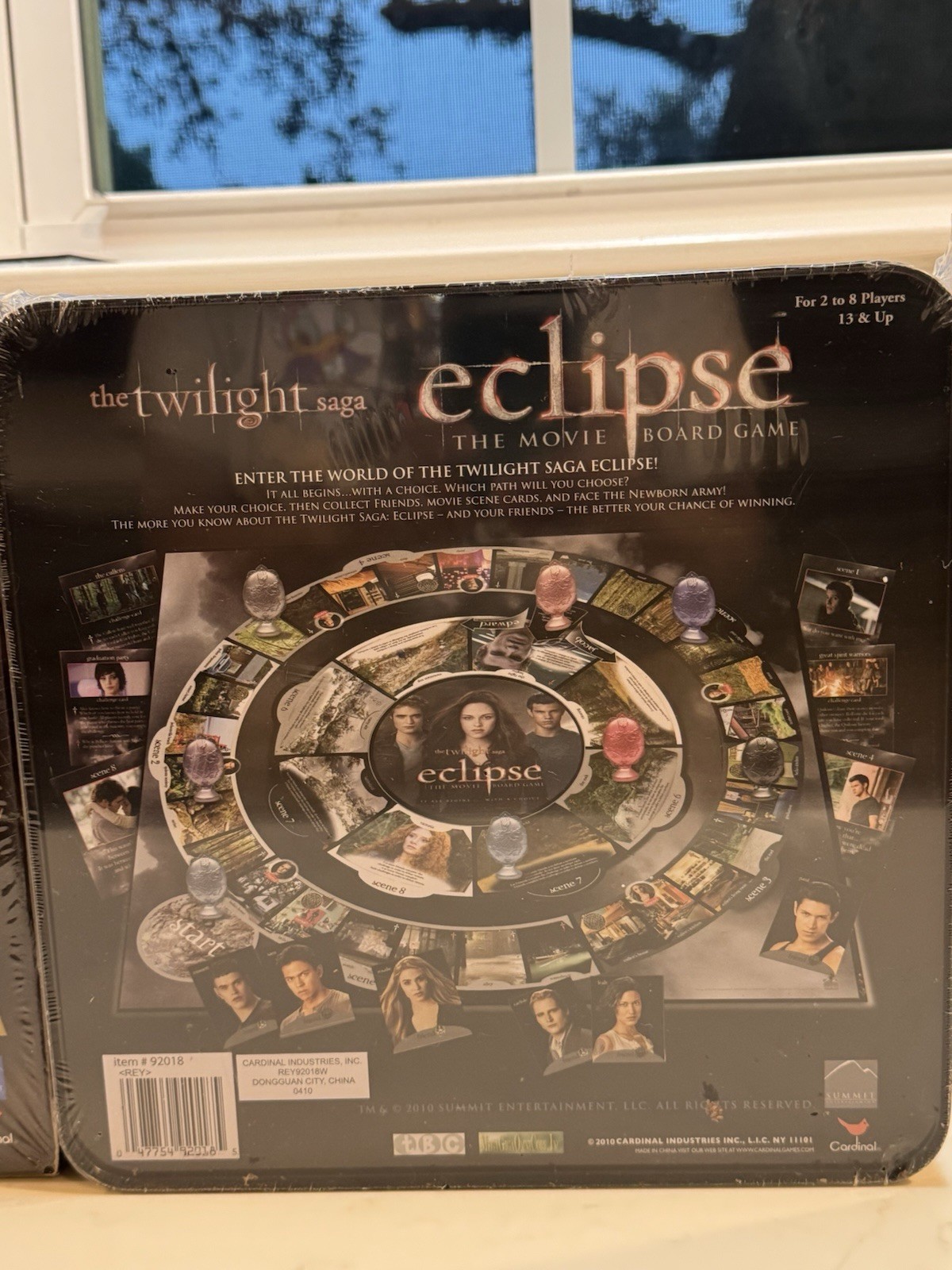 New The Twilight Saga Eclipse,New Moon the Movie Board Games 2009,2010 Sealed