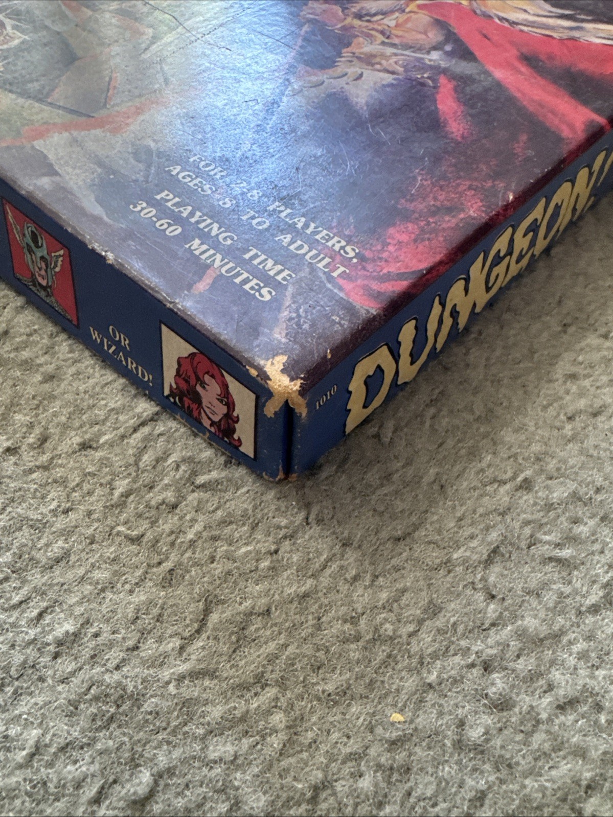 Dungeon! Vintage 1981 TSR Fantasy Boardgame Dungeons & Dragons Era 90% Complete