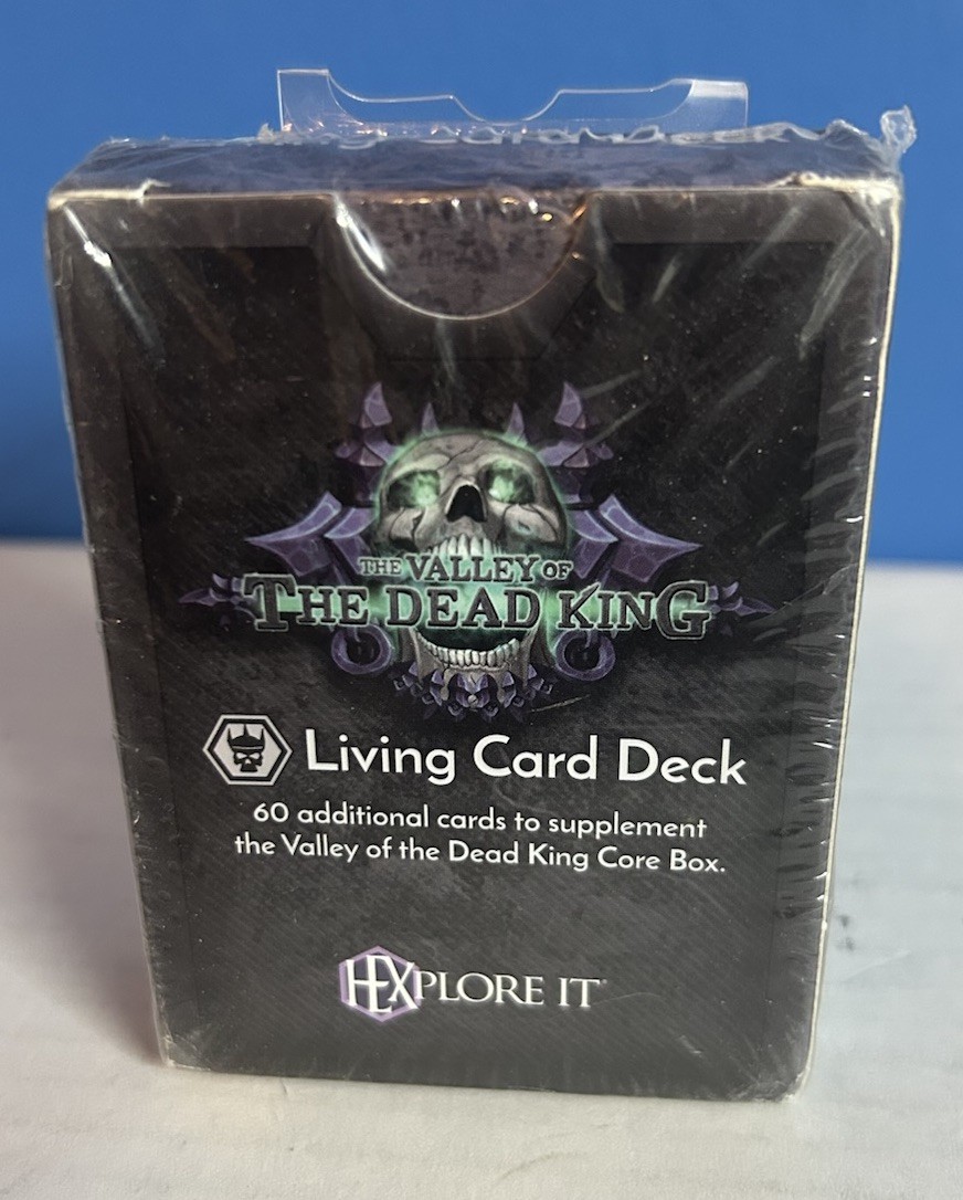The Valley of the Dead King Living Card Deck Expansion Card Pack – SEALED!