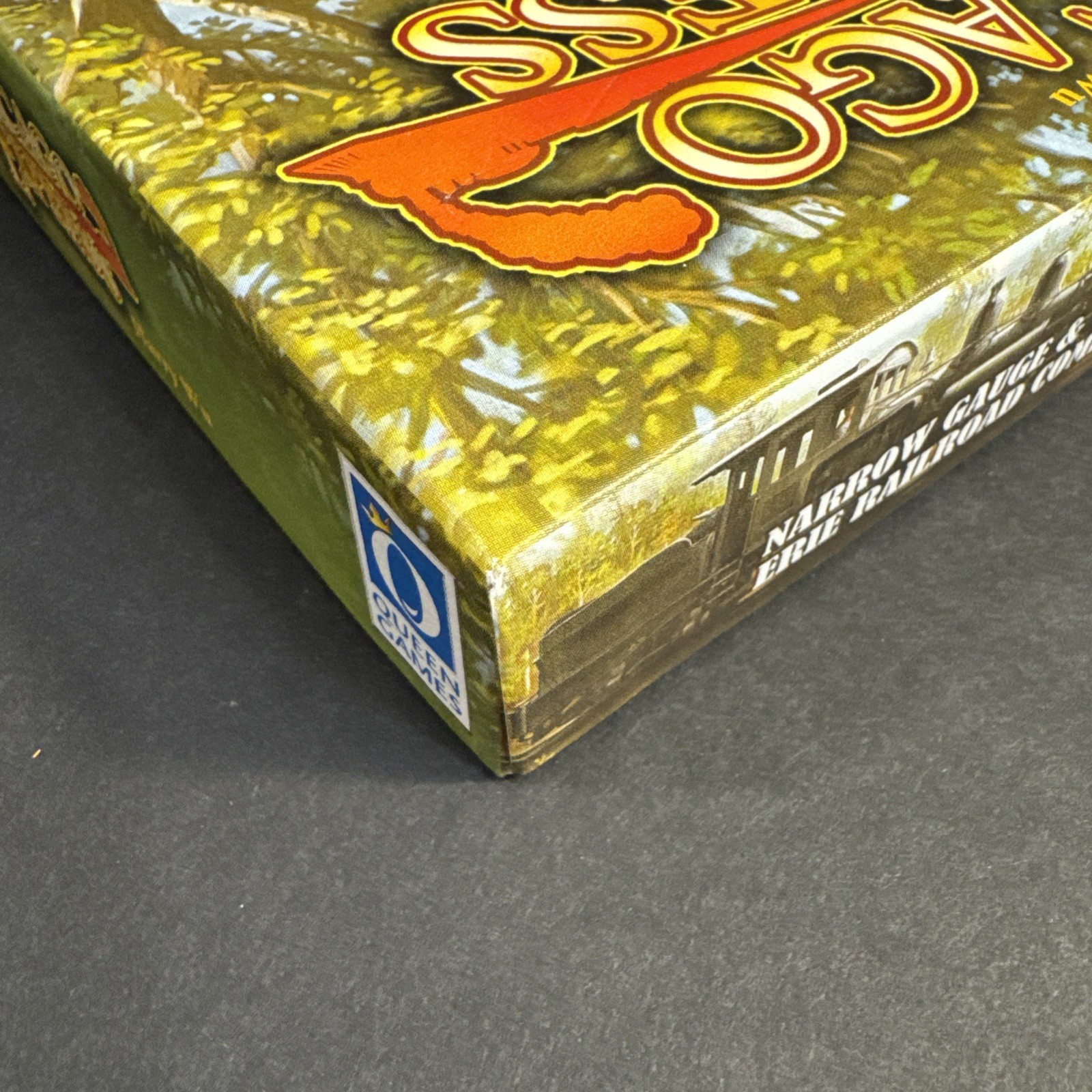 Queen Boardgame Chicago Express: Narrow Gauge & Erie Expansions Box New
