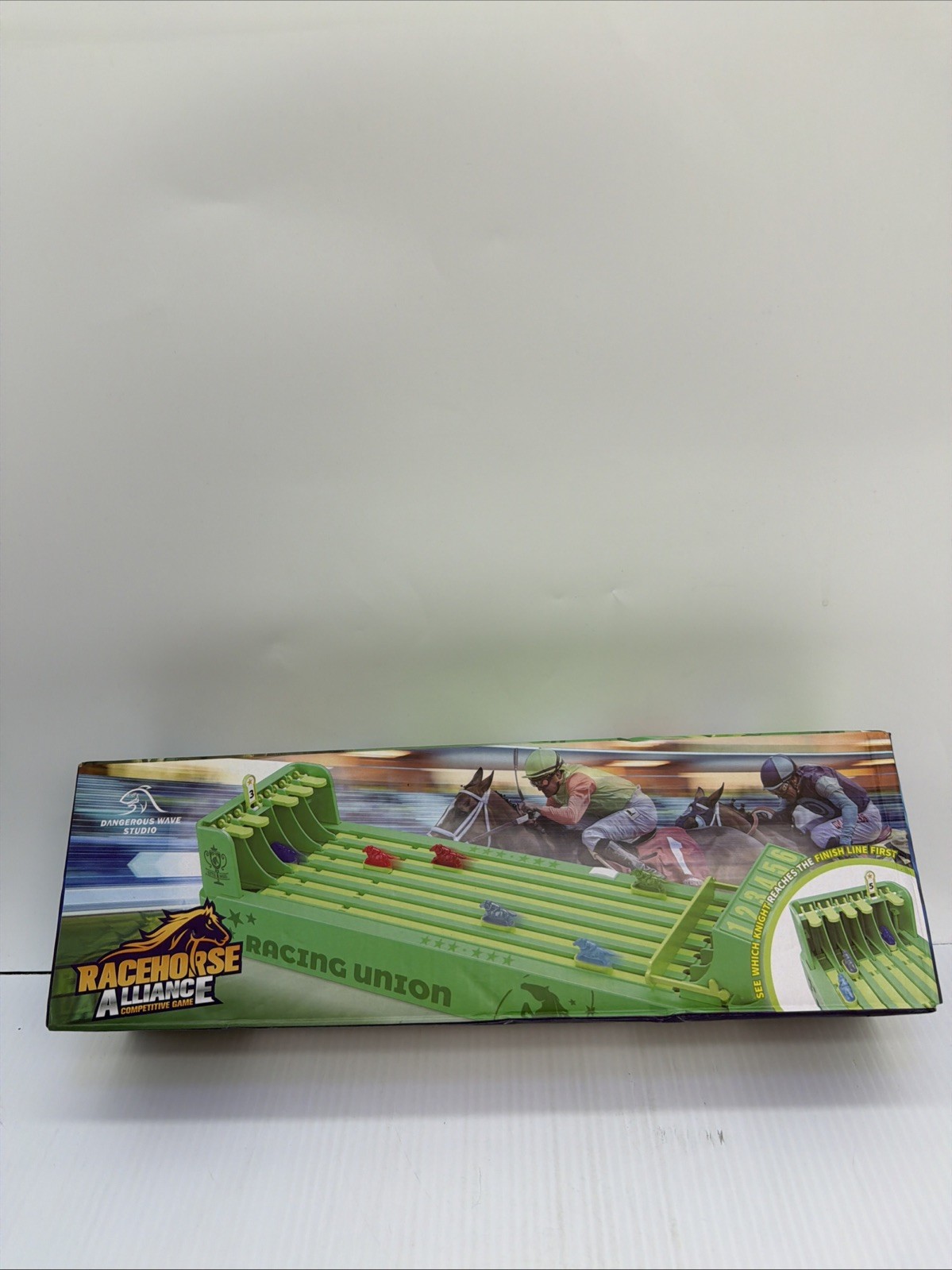 Horse Race Board Game, Electronic Horse Racing Game, Portable Tabletop Toys.{M}