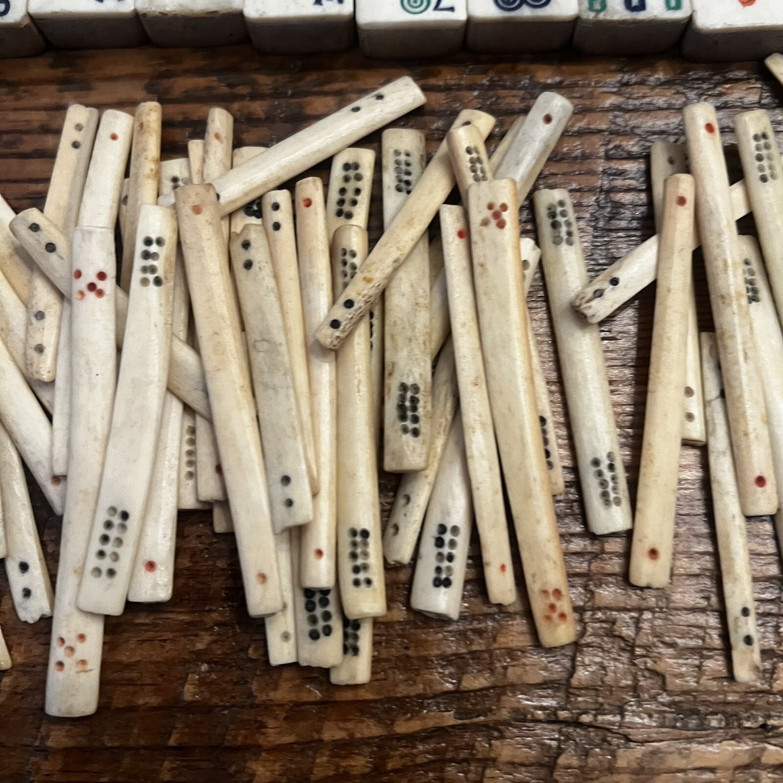 Antique Mahjong Set 1923 Yamanaka Co New York