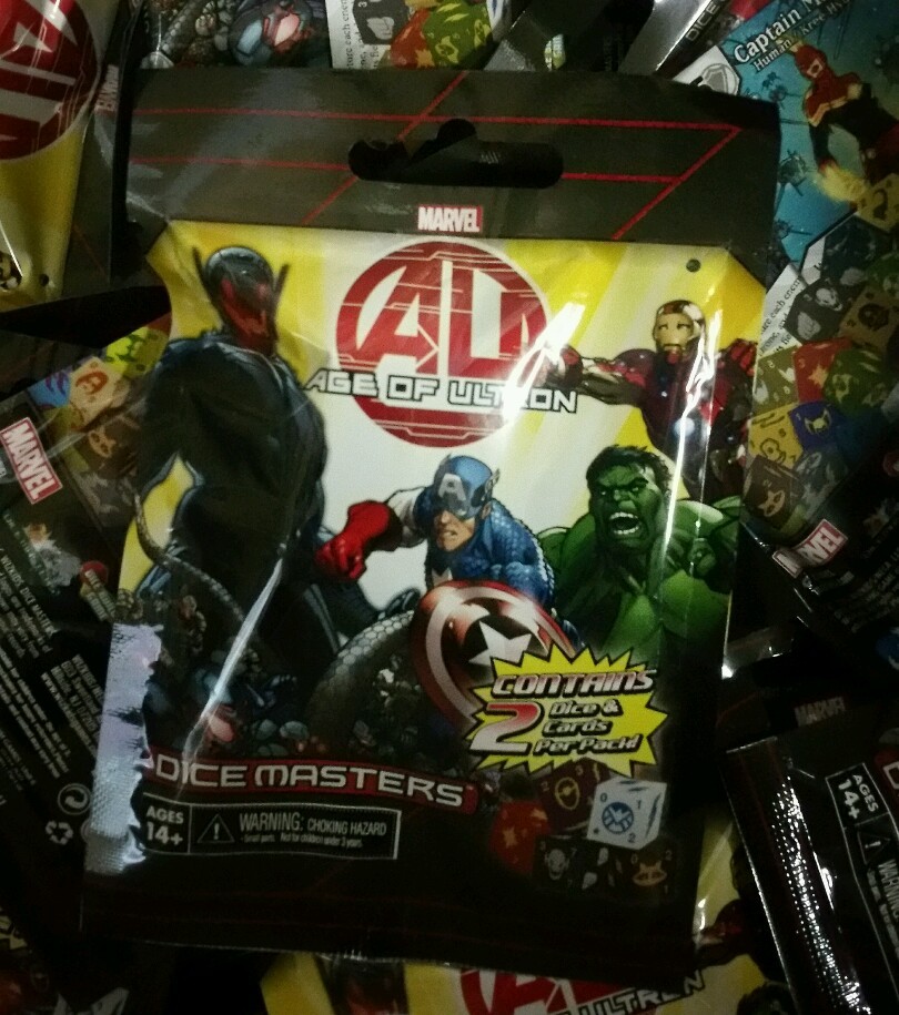 Marvel Age Of Ultron Dice Masters Gravity Feed Case Box Lot 90 ct packs L@@K