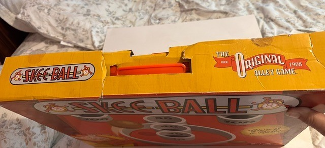 Skee Ball Classic Arcade Game Fun and Portable Tabletop 28 x 14