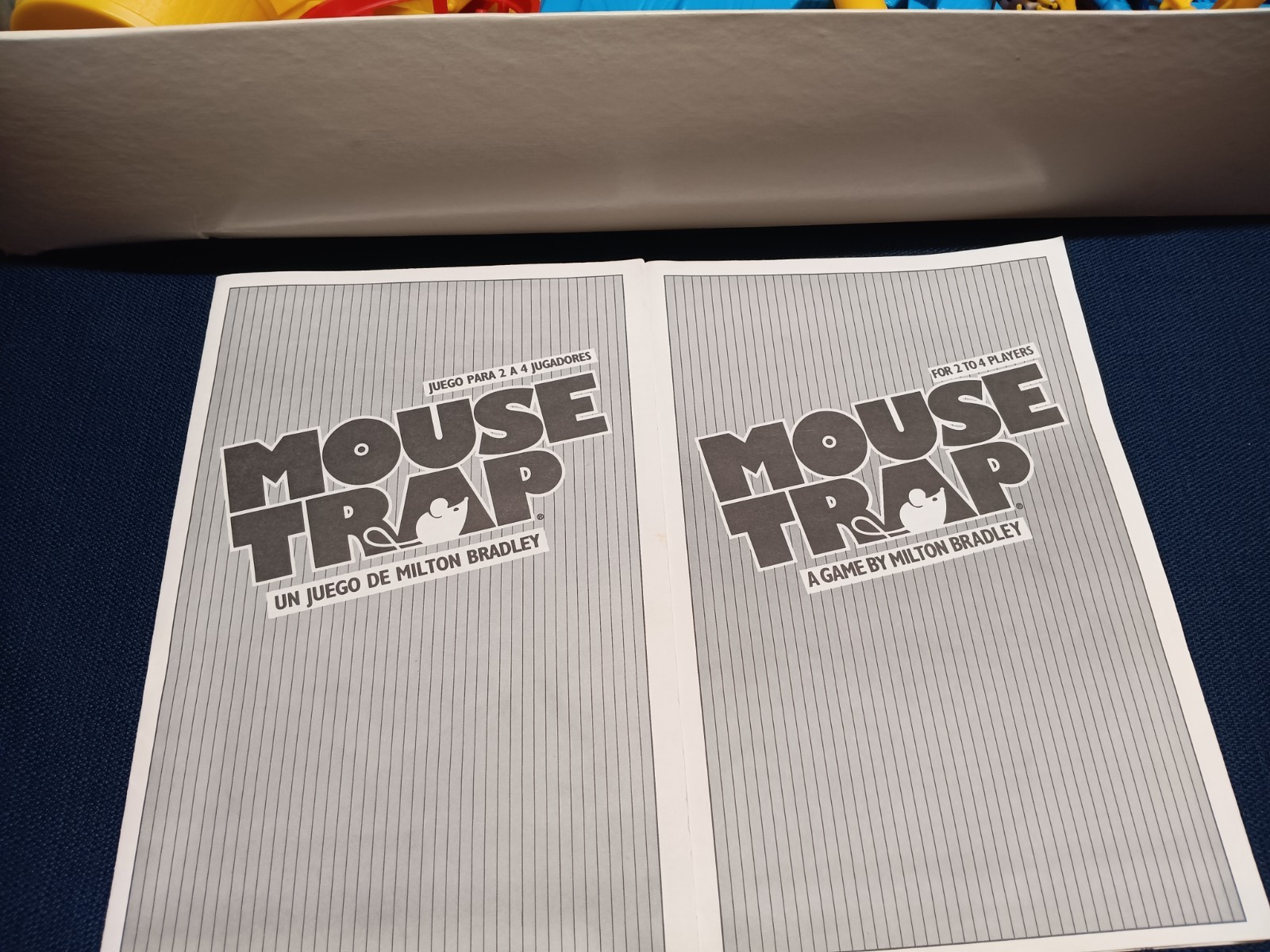 VINTAGE 💯 % Mouse Trap COMPLETE Milton Bradley 1986 Classic Board Game Family