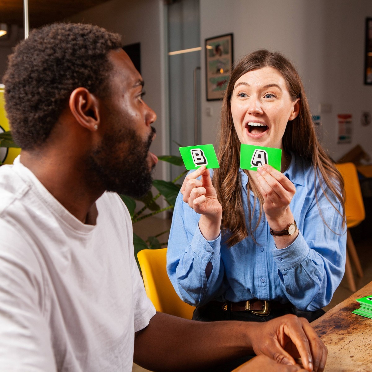 Big Potato You Can’t Say Ummm Board Game: Educational Party Game for 4+ Players