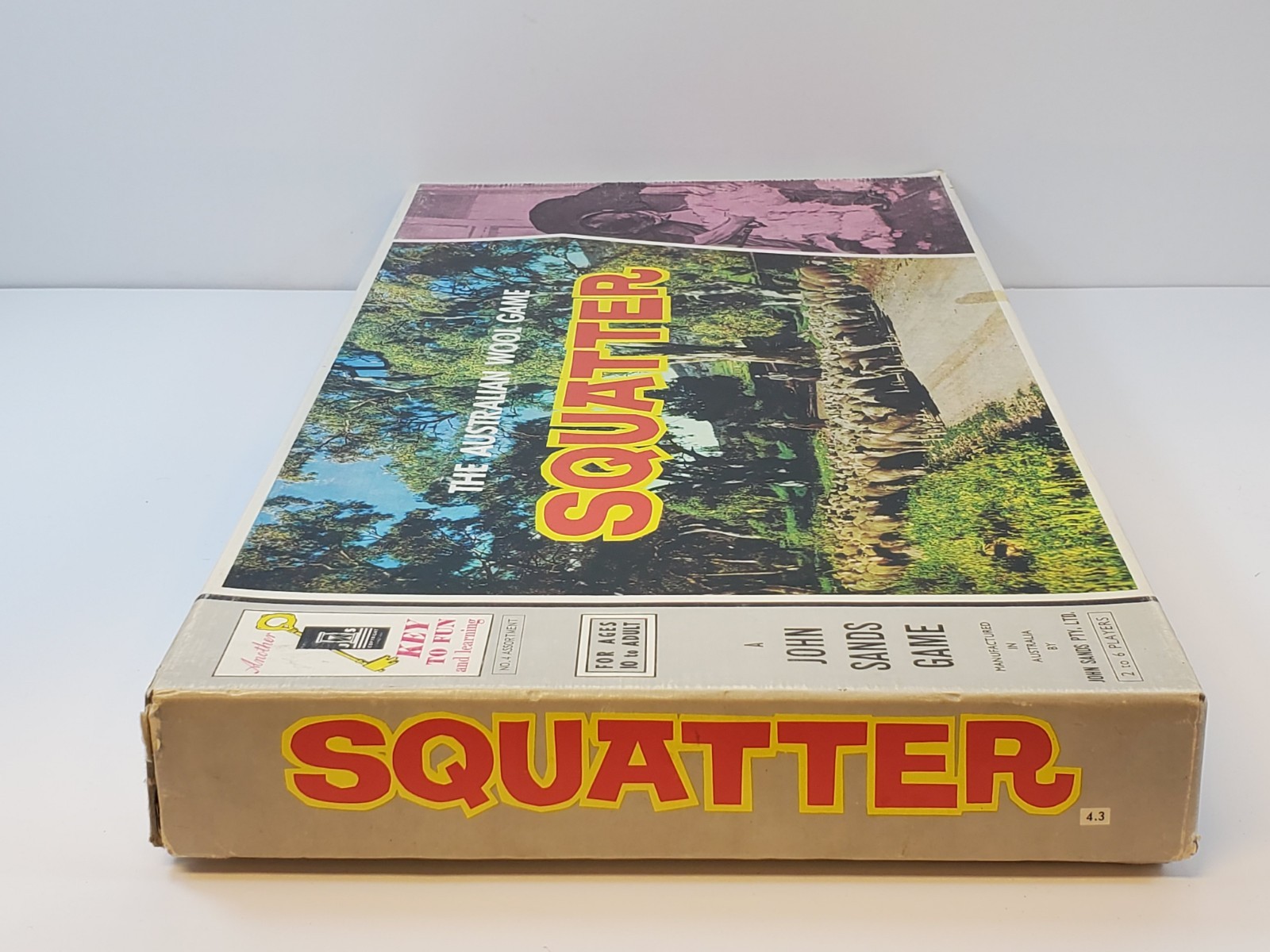 Squatter The Australian Wool Game Vintage Boardgame Sheep Farming