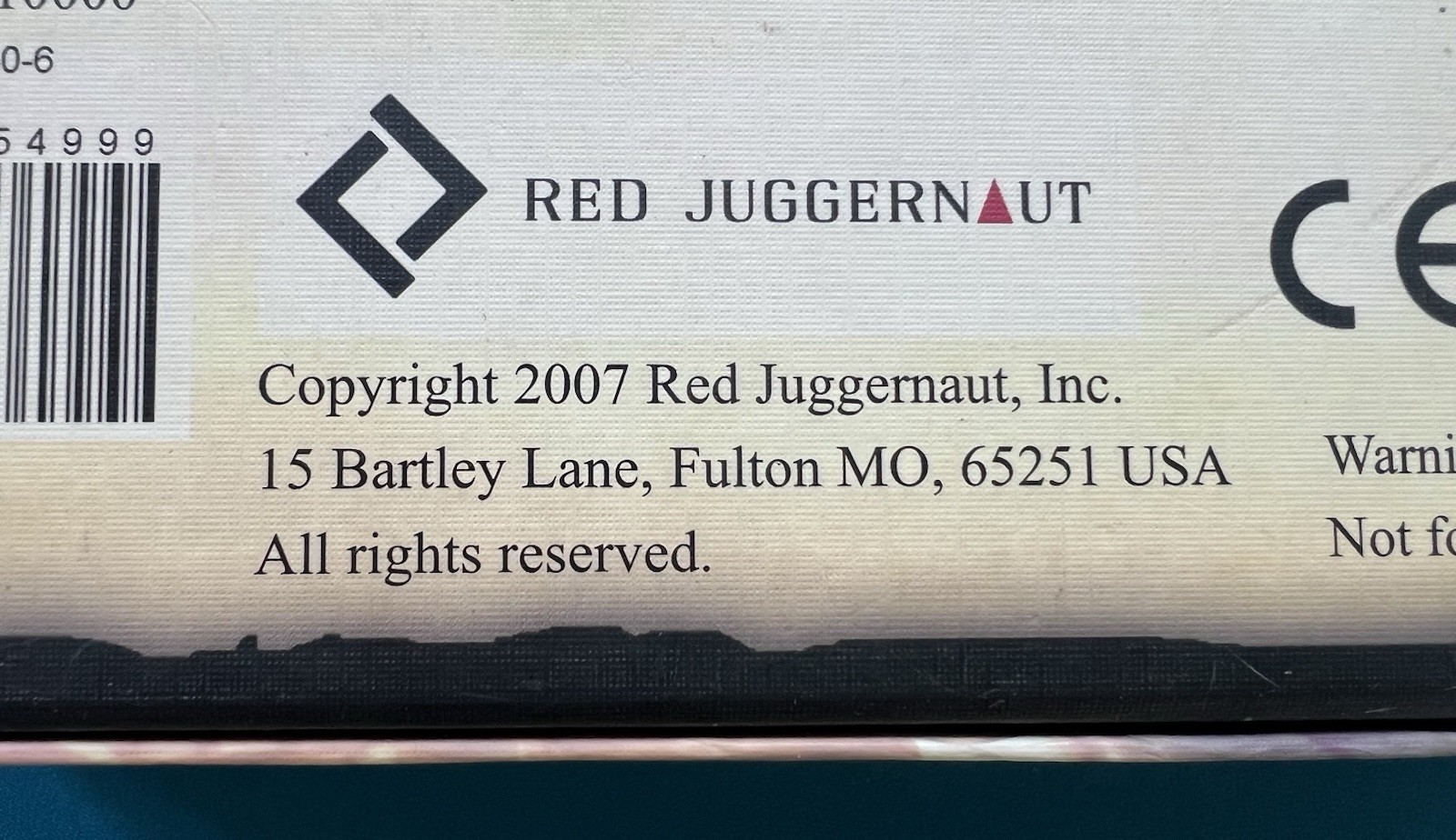 Battue Storm of the Horse Lords Board Game 2007 Red Juggernaut, Unplayed