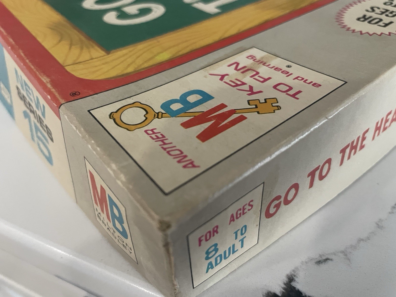 ~Vintage Rare 1967 Milton Bradley GO TO THE HEAD OF THE CLASS Game COMPLETE MB~