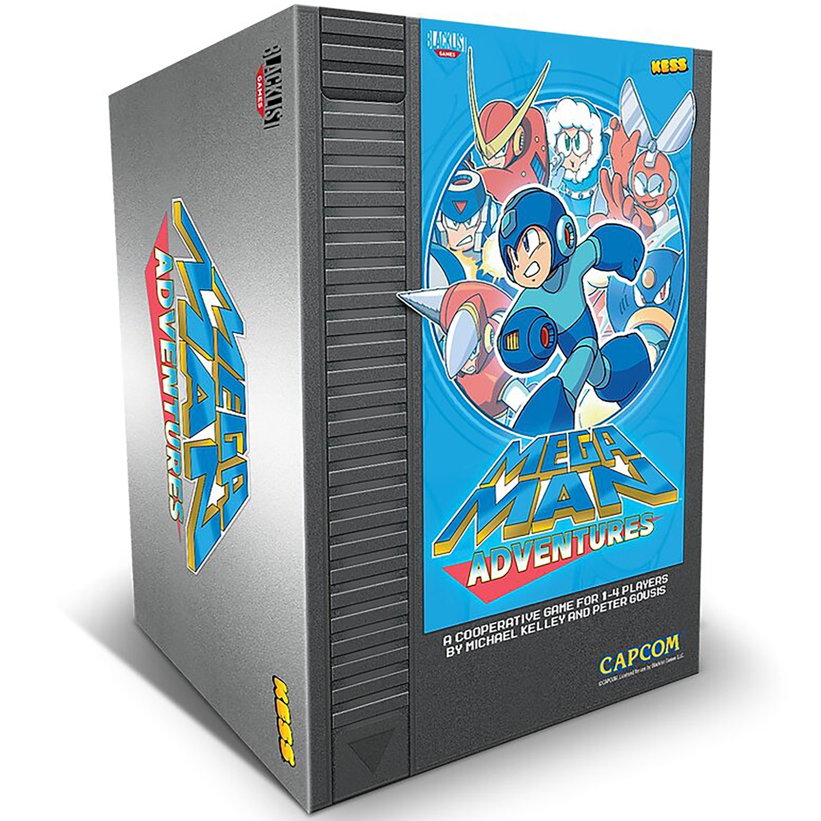KESS: Mega Man: Adventures – Battle Board Game, Card & Dice Management
